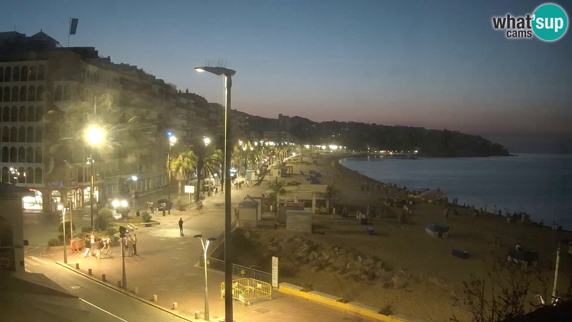 Webcam Lloret de Mar – Zentralen Strand