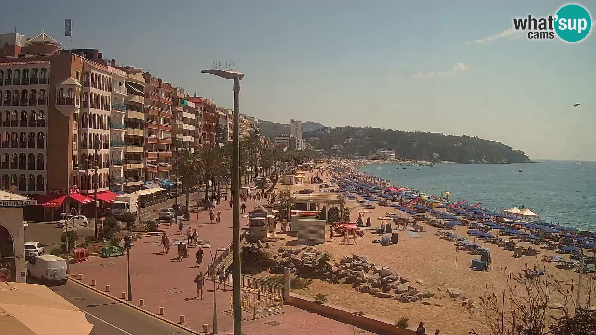 Webcam Lloret de Mar – the beach