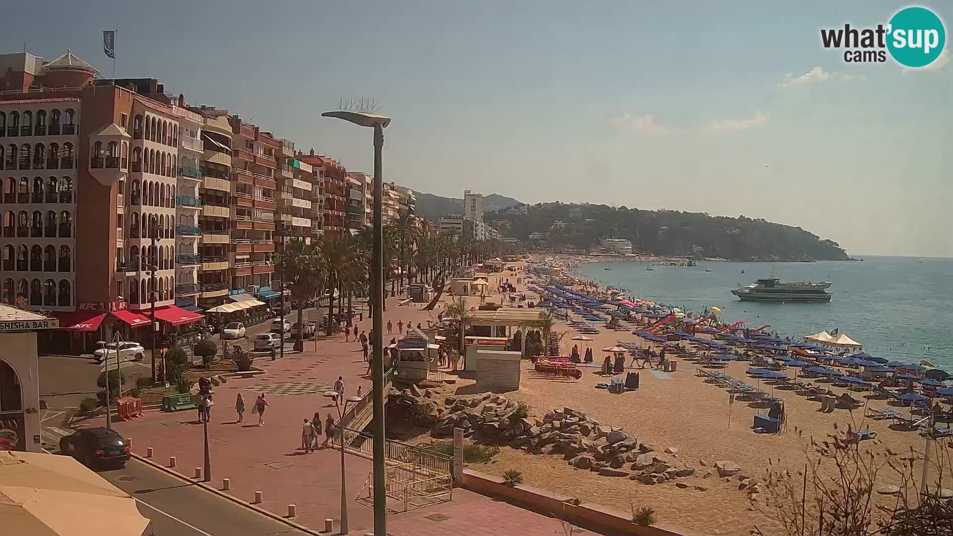 Webcam streaming Lloret de Mar – Plage