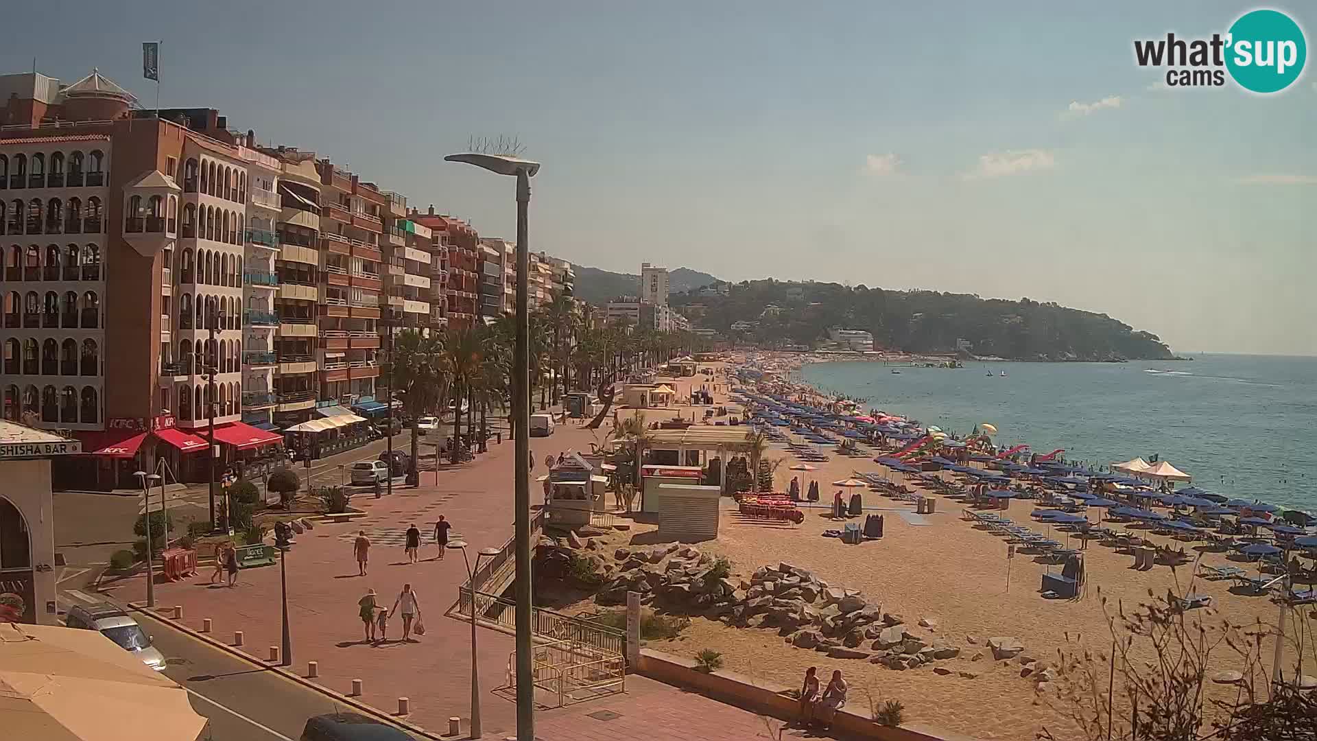 Webcam streaming Lloret de Mar – Plage