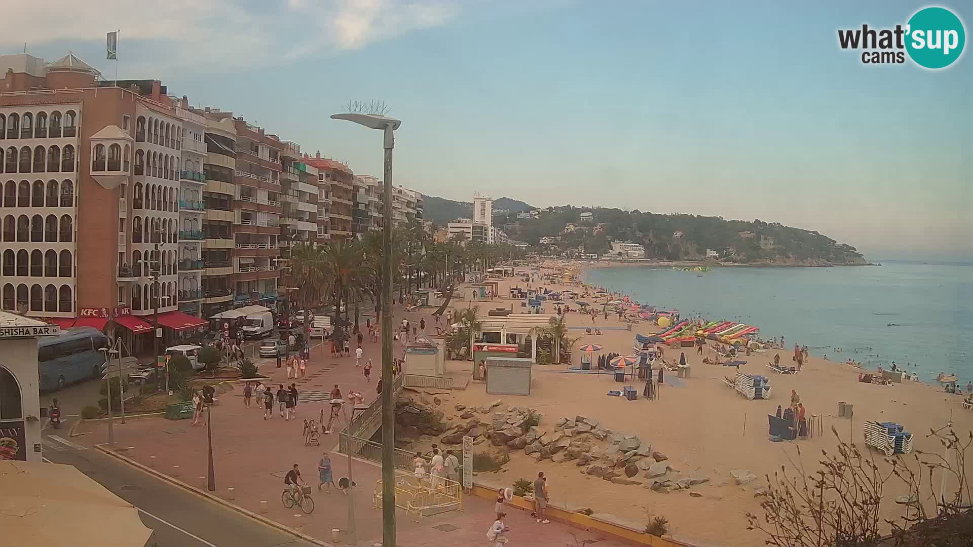 Webcam Lloret de Mar – Središnja plaža