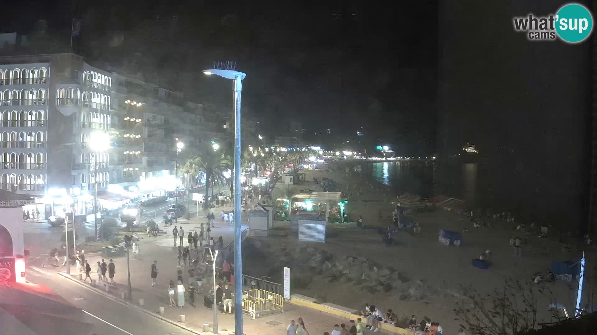 Webcam live Lloret de Mar – la spiaggia principale