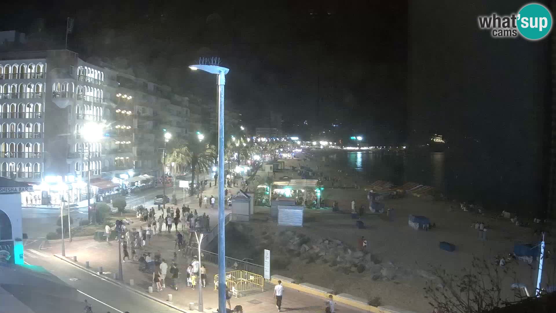 Web kamera Lloret de Mar – plaža