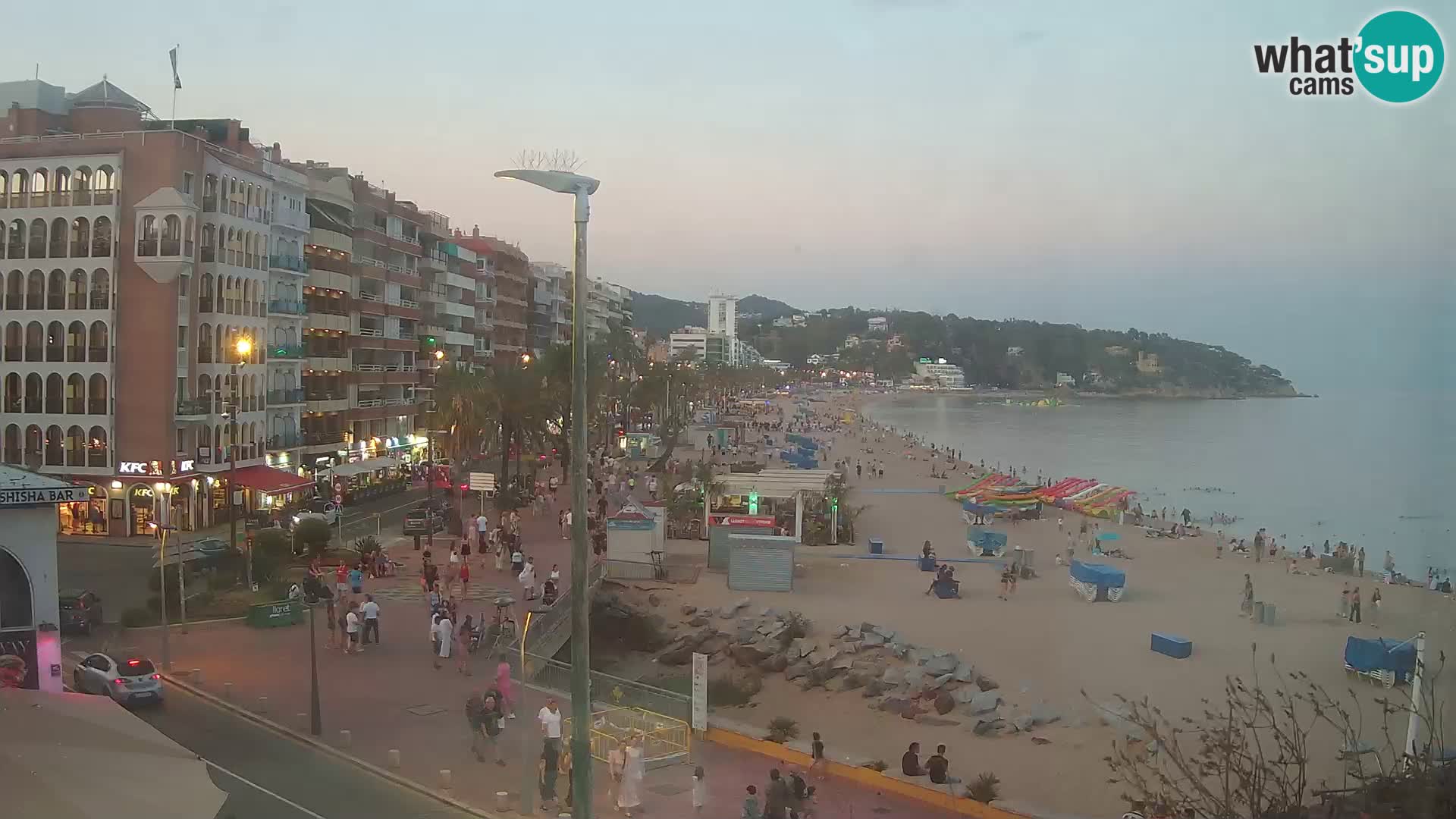 Kamera v živo Lloret de Mar – plaža