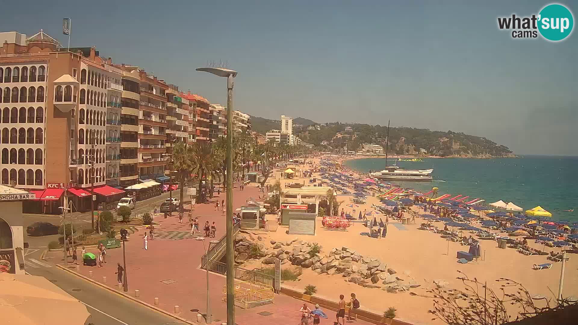 Webcam live Lloret de Mar – Playa