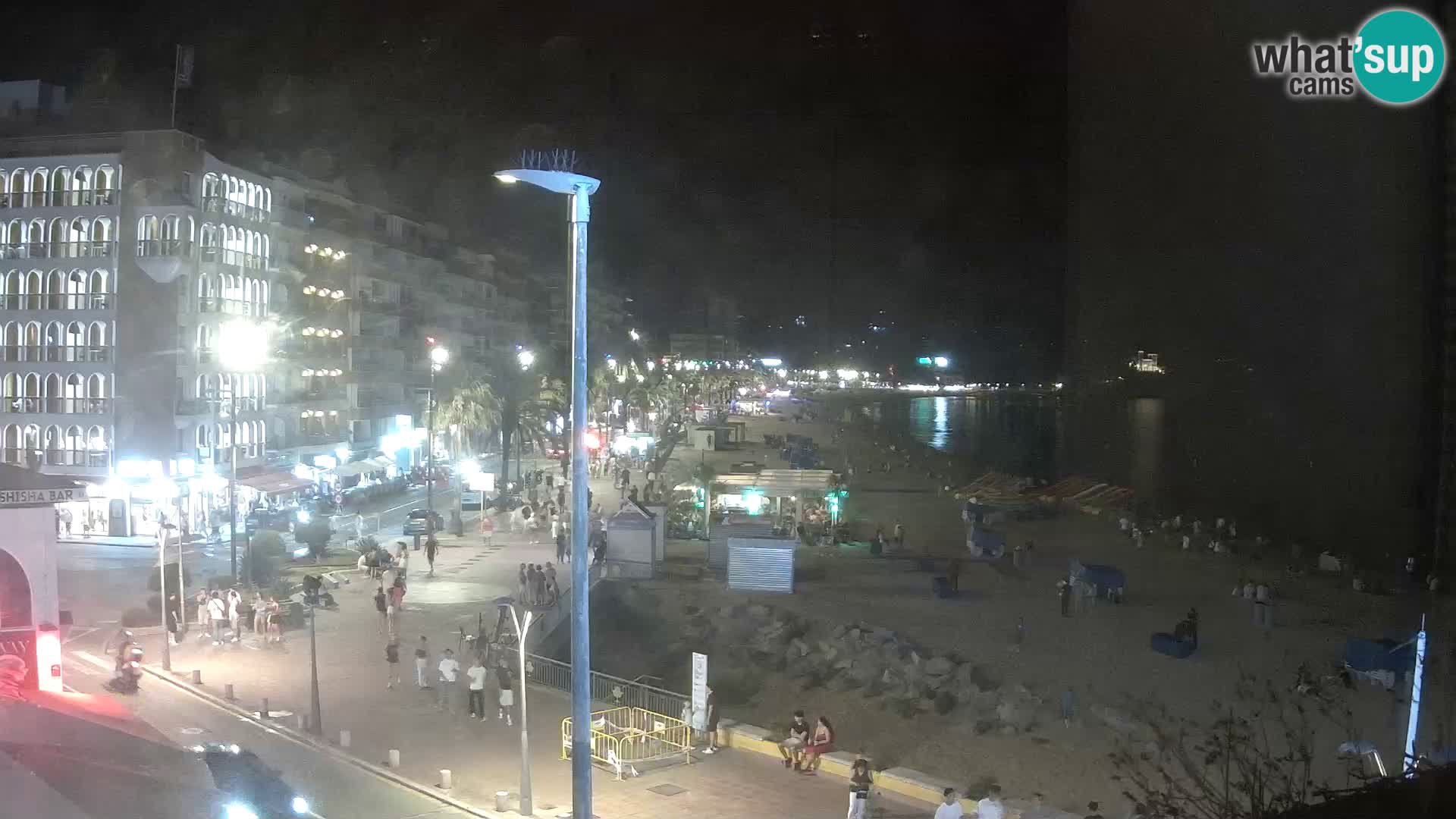 Web kamera Lloret de Mar – glavna plaža