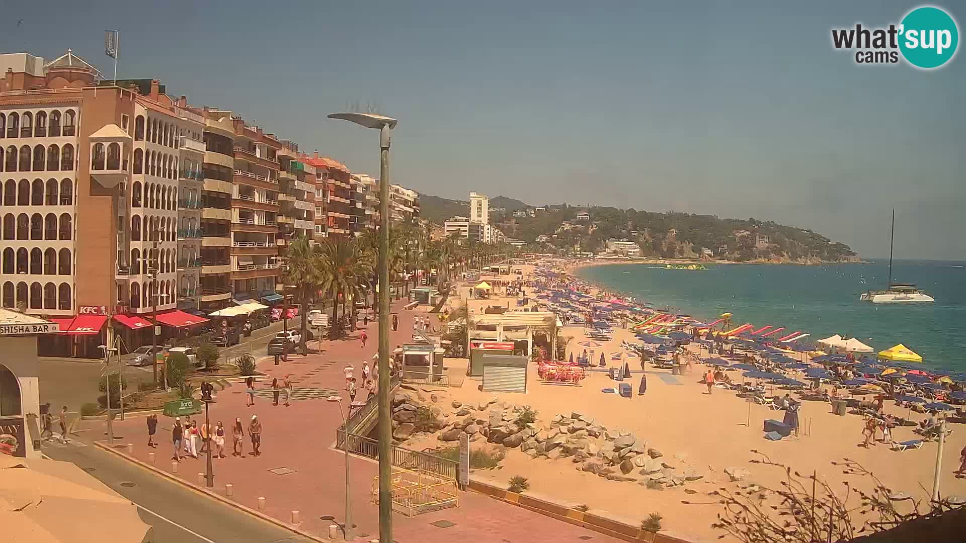 Webcam Lloret de Mar  – Playa principal