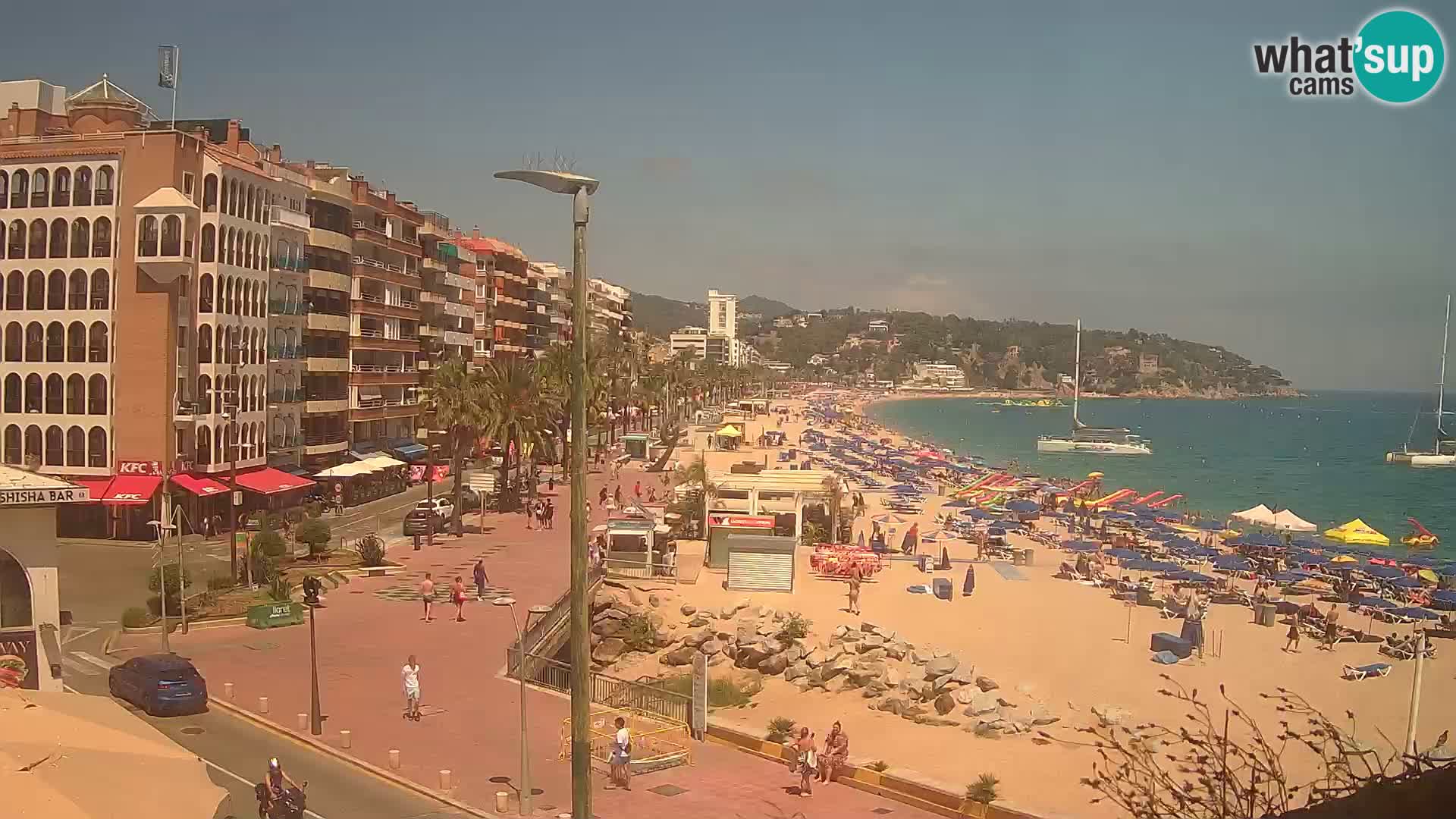 Webcam Lloret de Mar – the beach