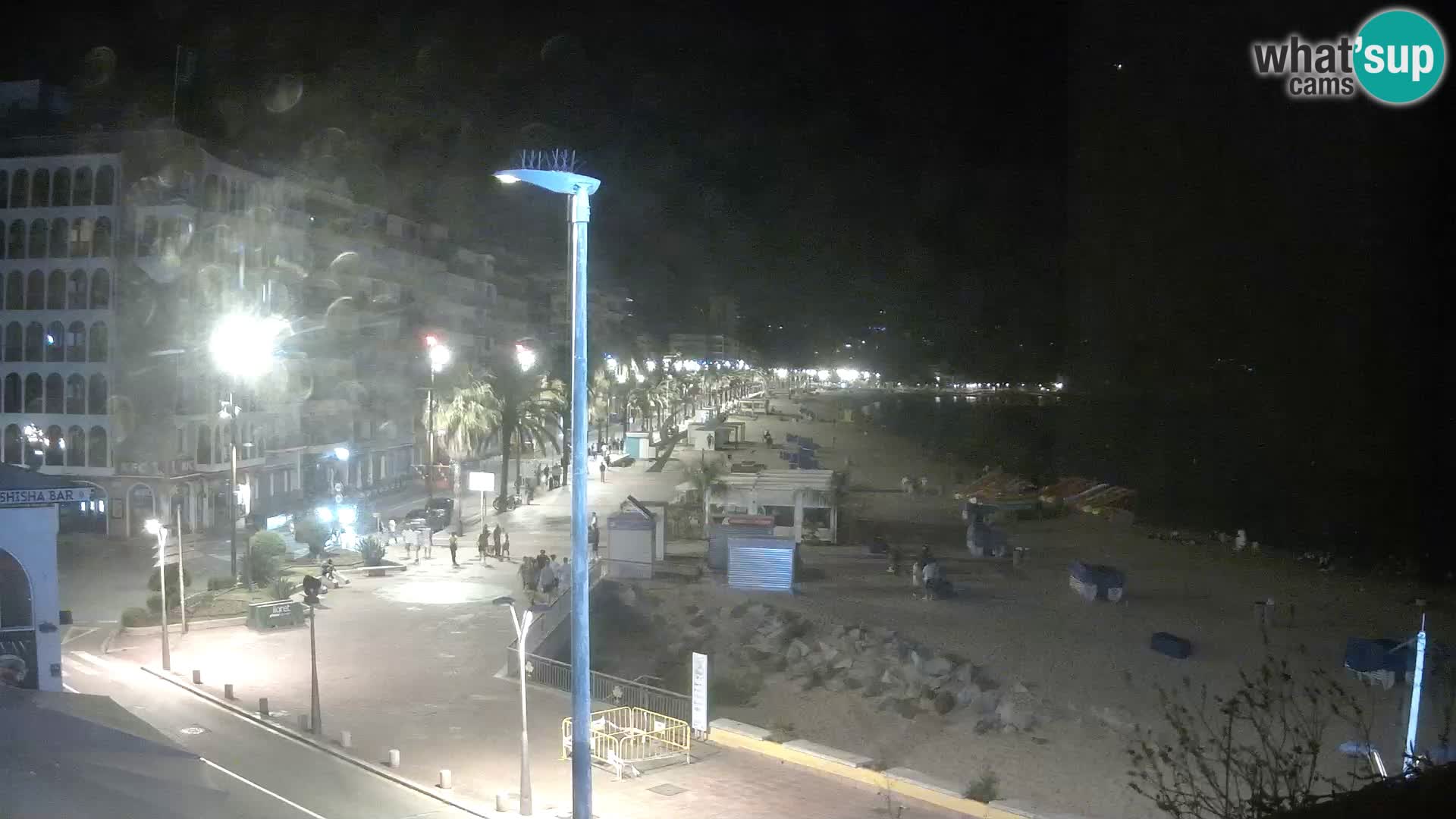 Webcam Lloret de Mar – the main beach – – Costa Brava – Spain