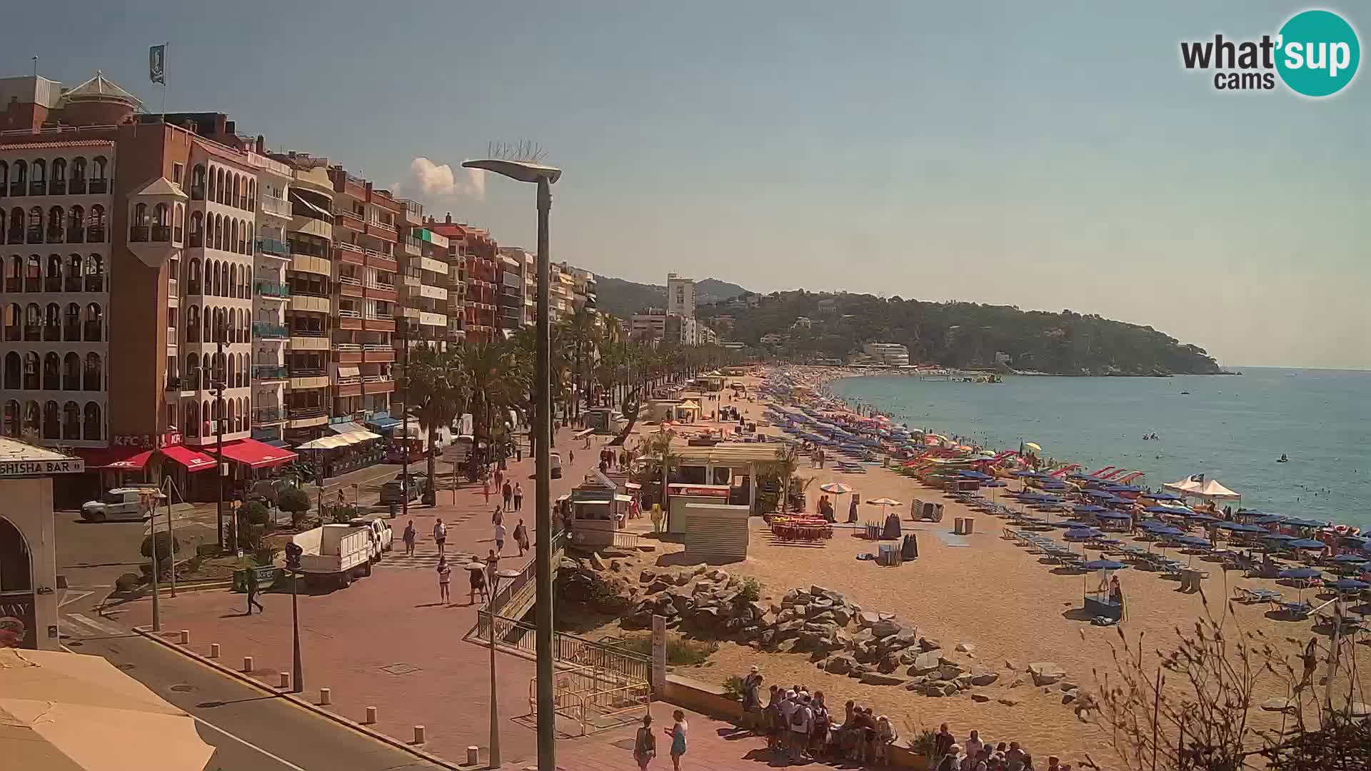Kamera v živo Lloret de Mar – plaža