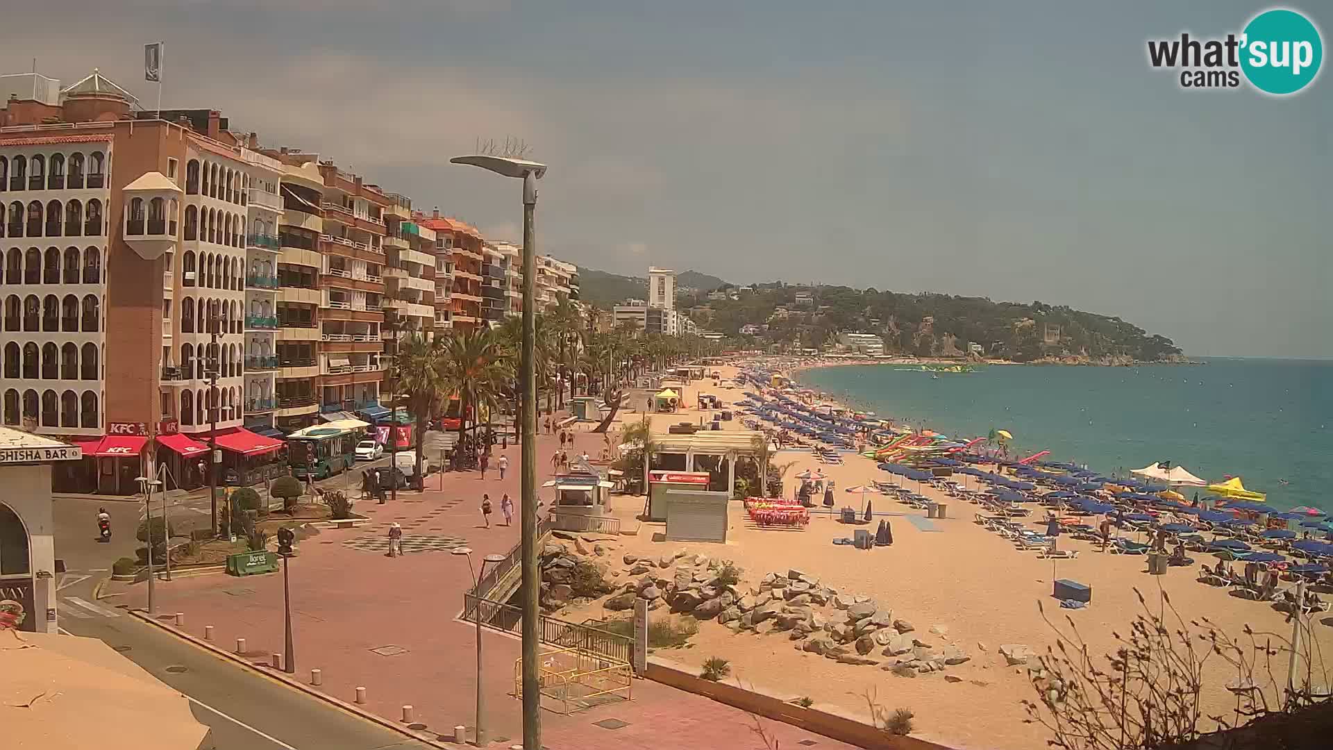 Webcam Lloret de Mar – the beach