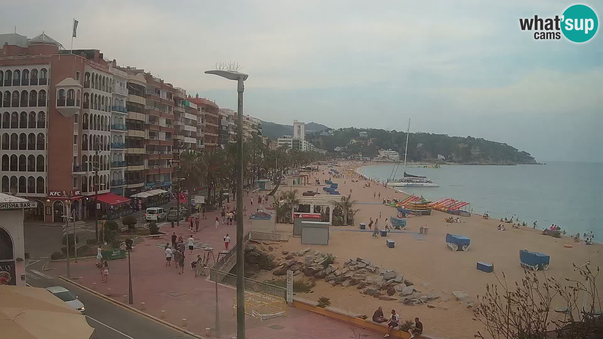 Webcam Lloret de Mar – the beach