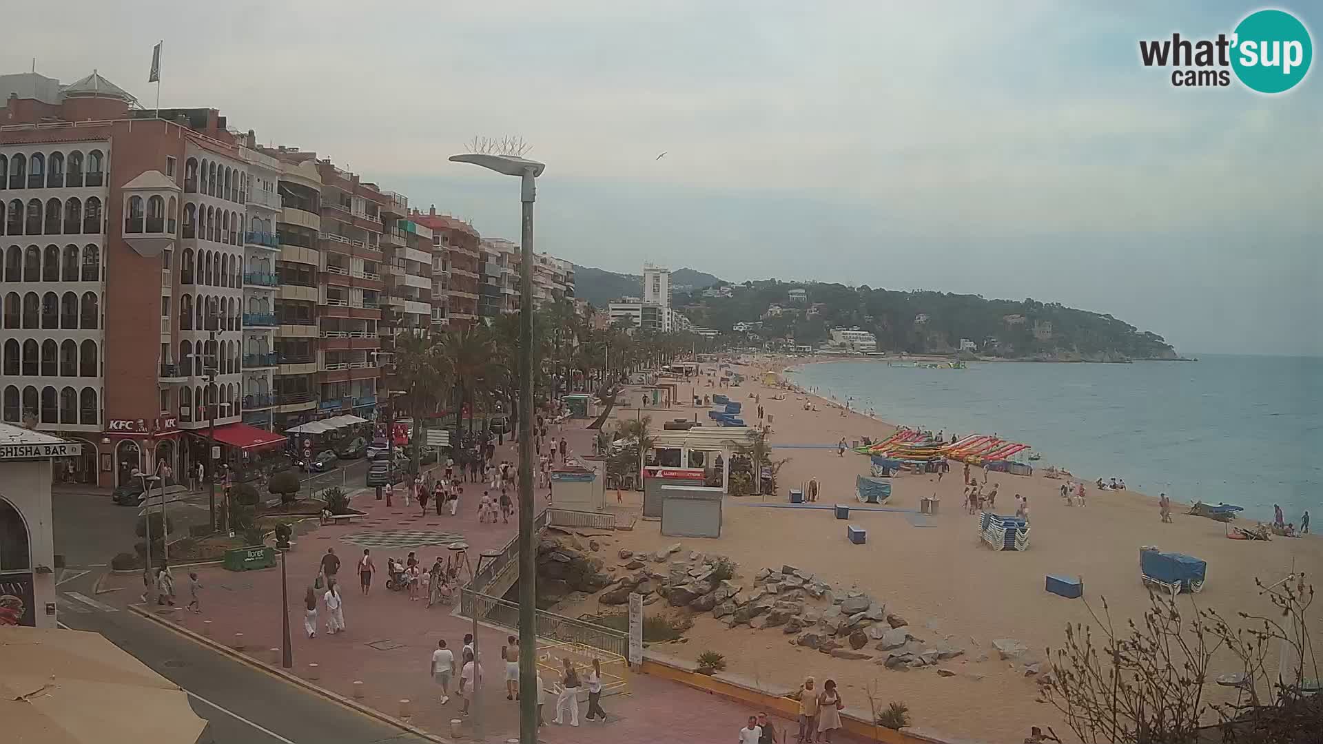 Webcam Lloret de Mar – Spiaggia centrale