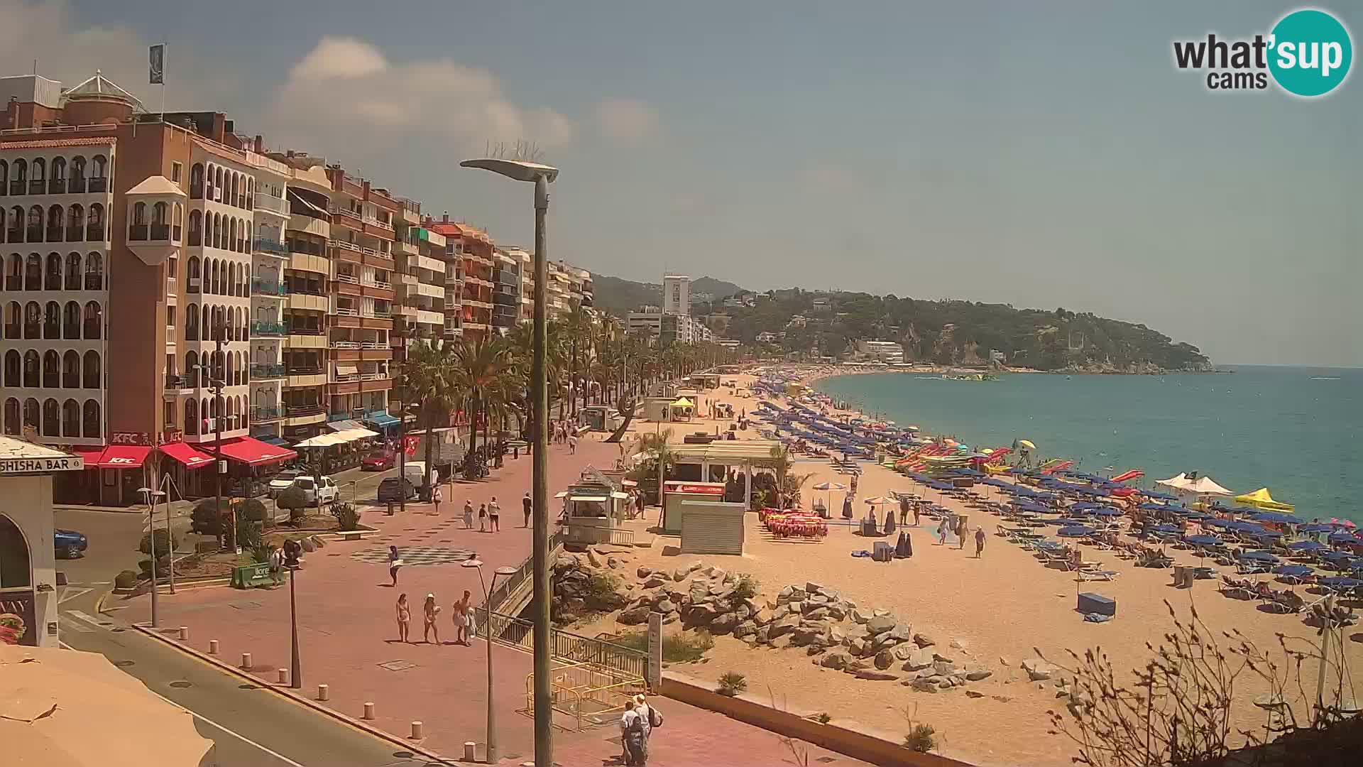 Webcam streaming Lloret de Mar – Plage