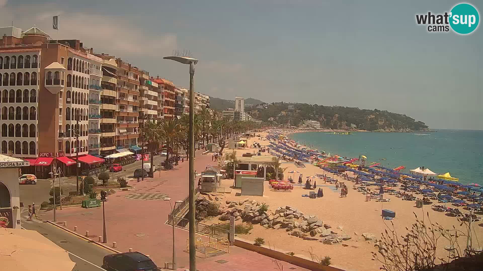 Webcam live Lloret de Mar – Hauptstrand