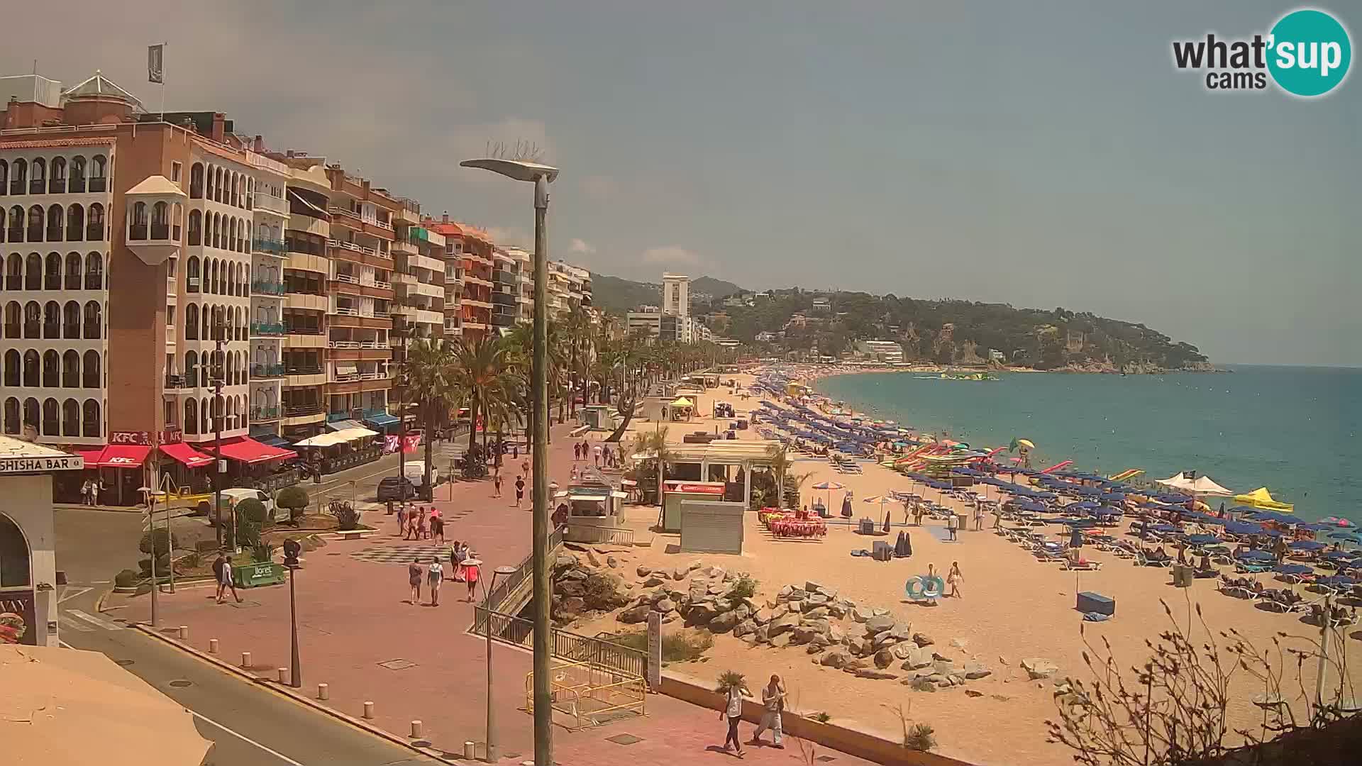 Webcam Lloret de Mar – Središnja plaža