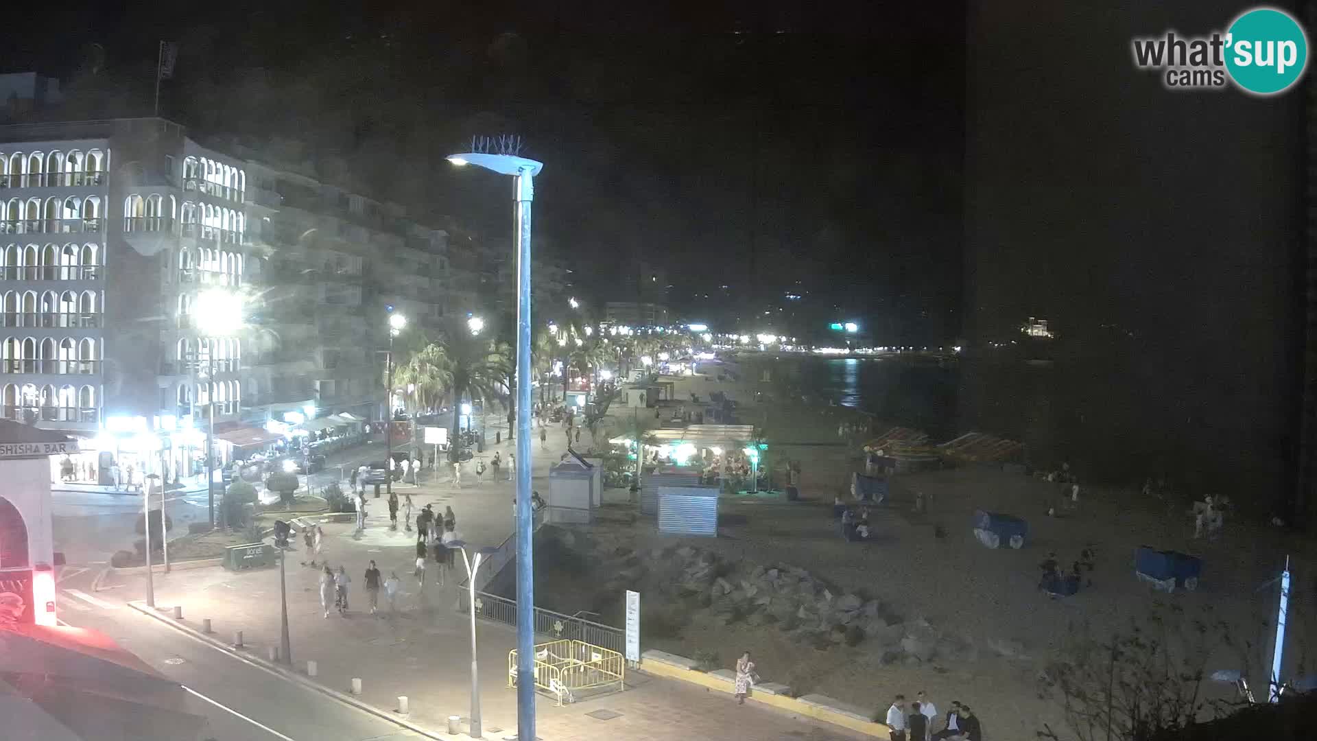 Webcam Lloret de Mar – the main beach – – Costa Brava – Spain