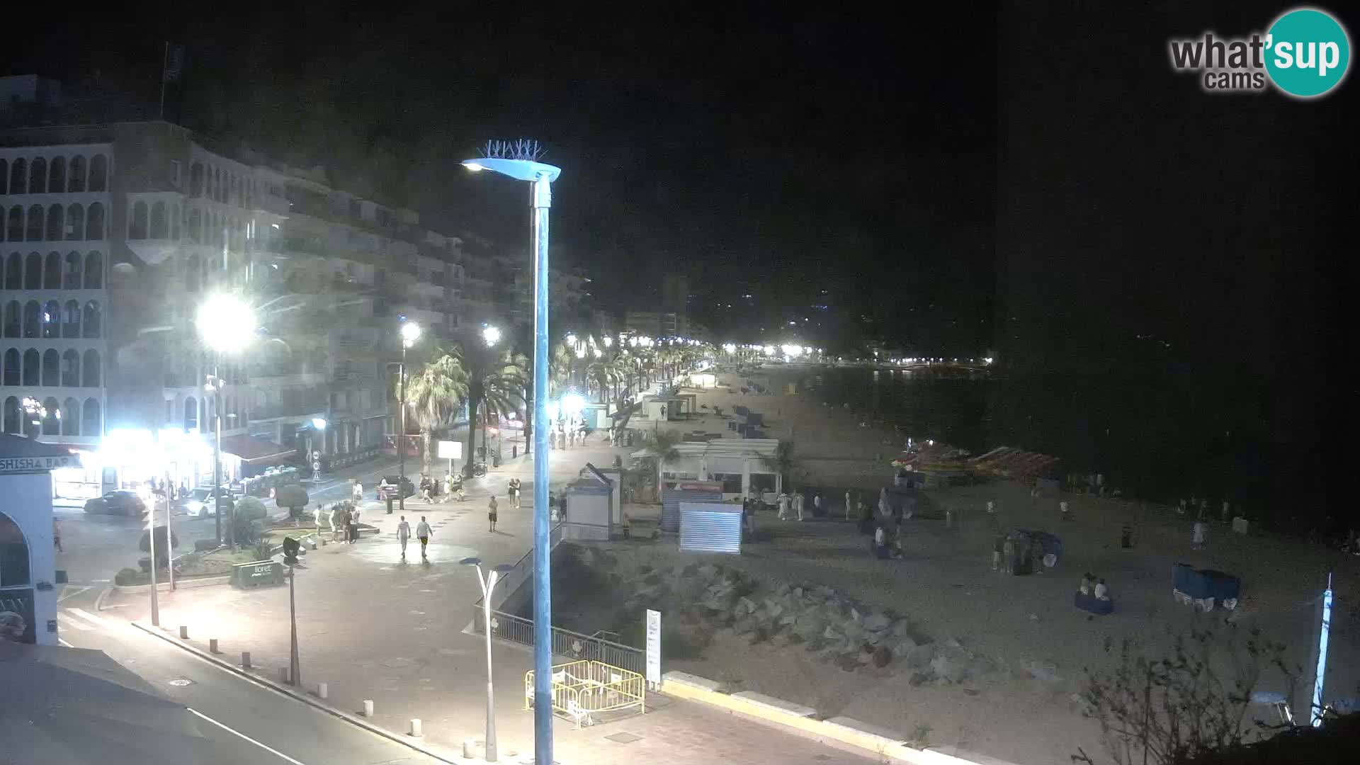 Webcam Lloret de Mar – the main beach – – Costa Brava – Spain