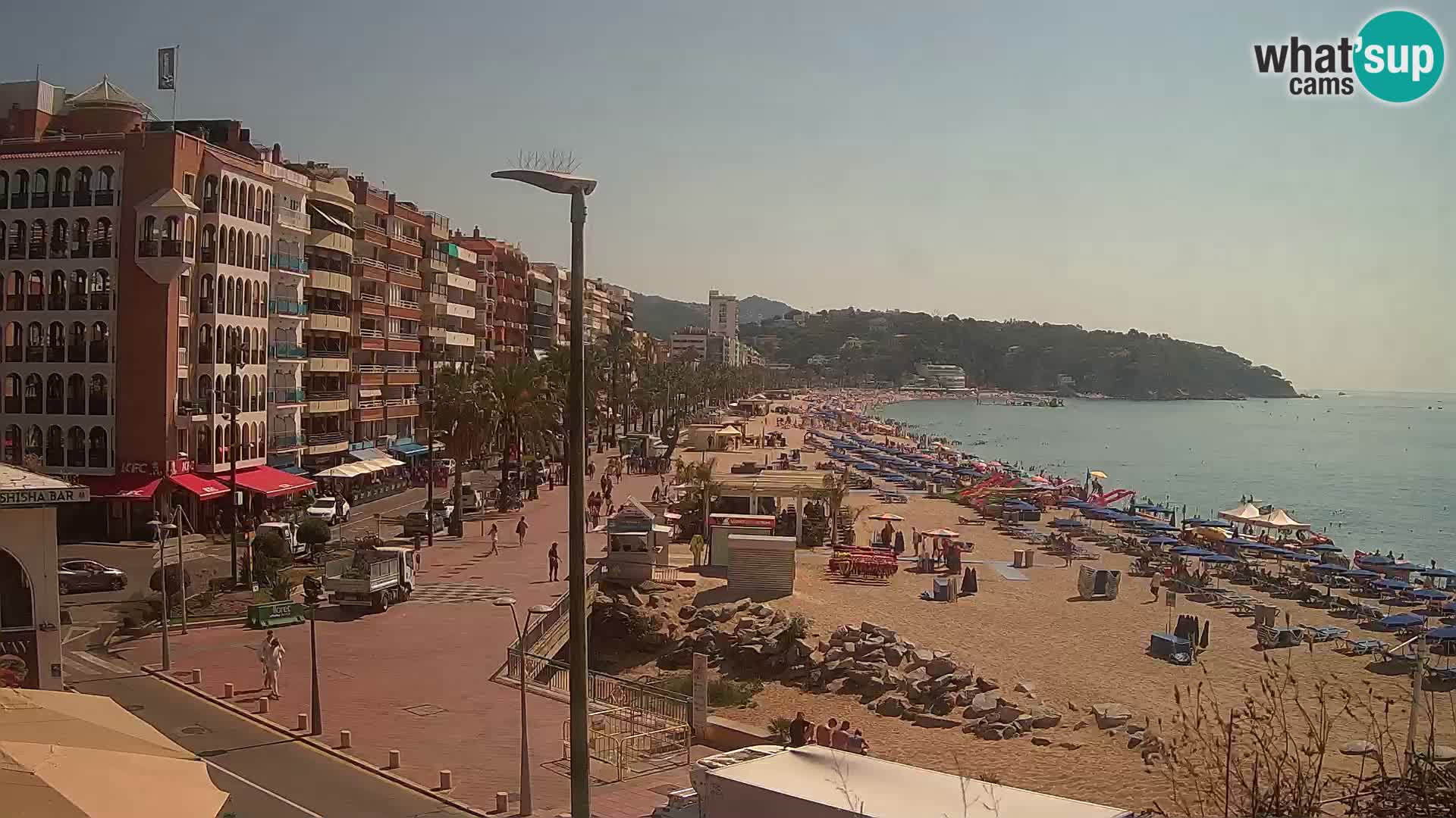 Webcam Lloret de Mar  – Playa principal