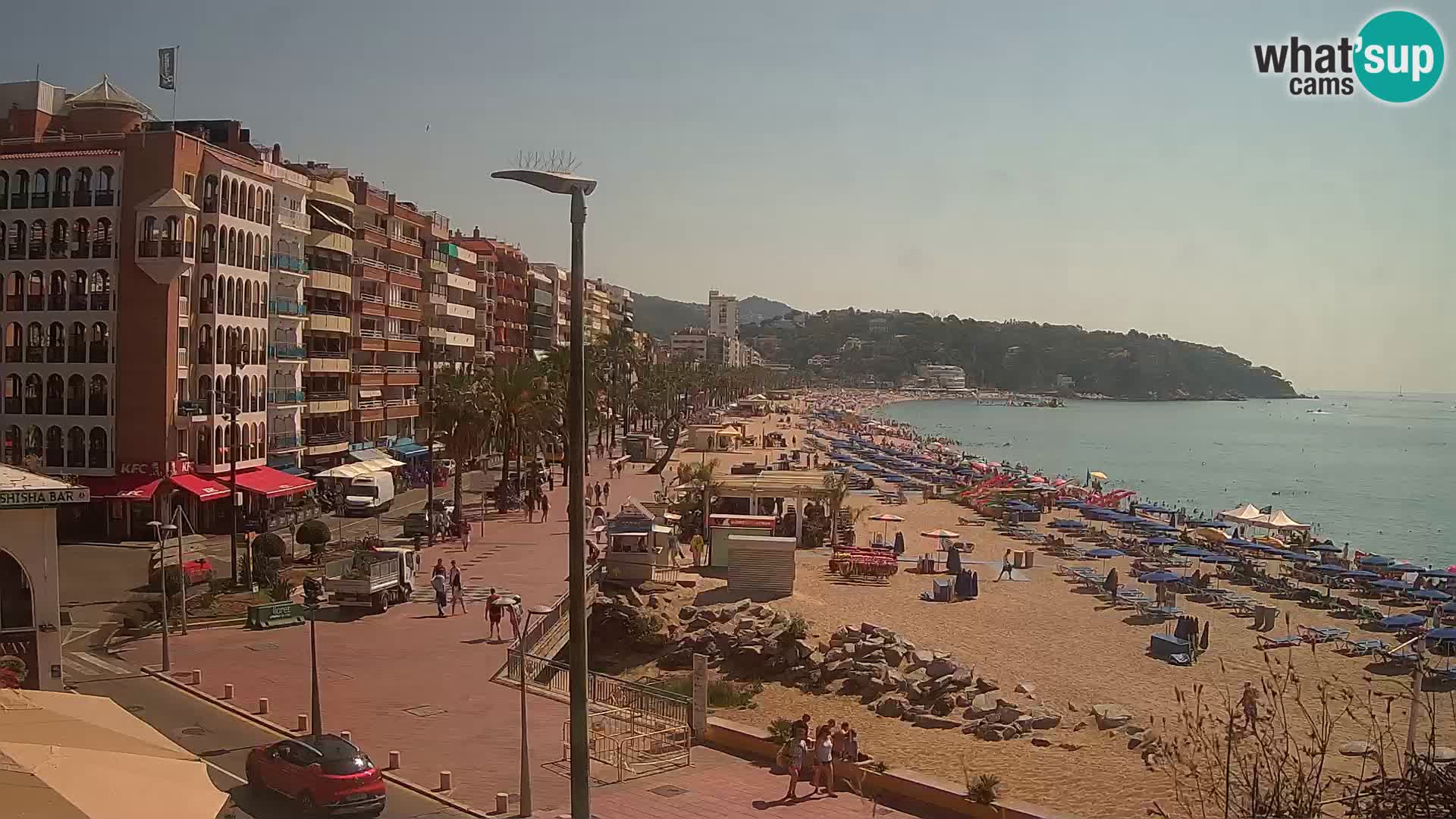 Webcam Lloret de Mar – La Spiaggia