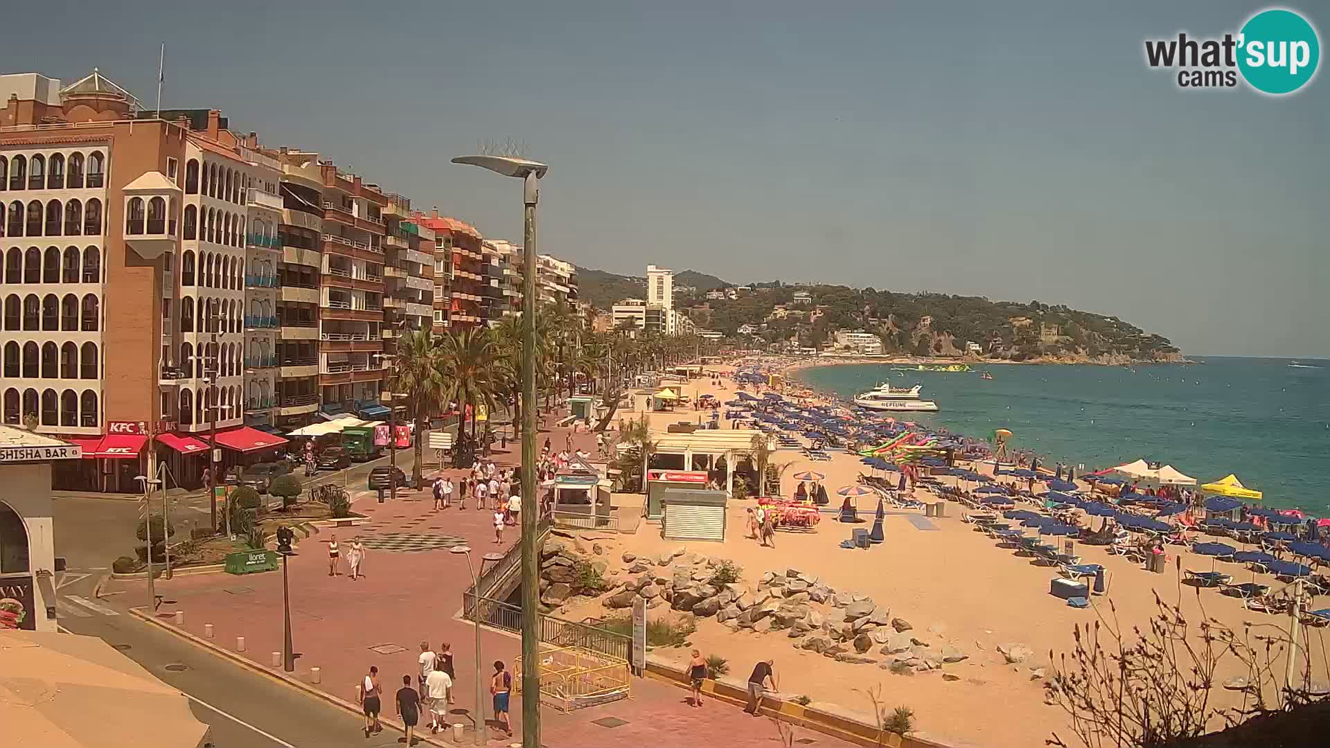 Webcam Lloret de Mar – the beach
