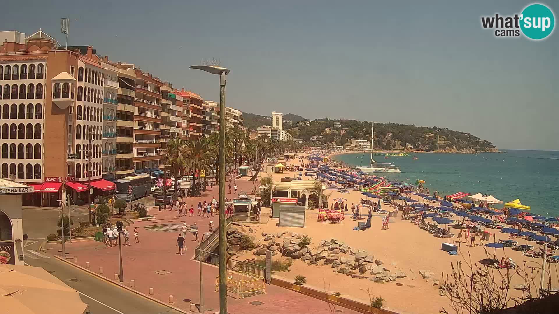 Webcam Lloret de Mar – the beach