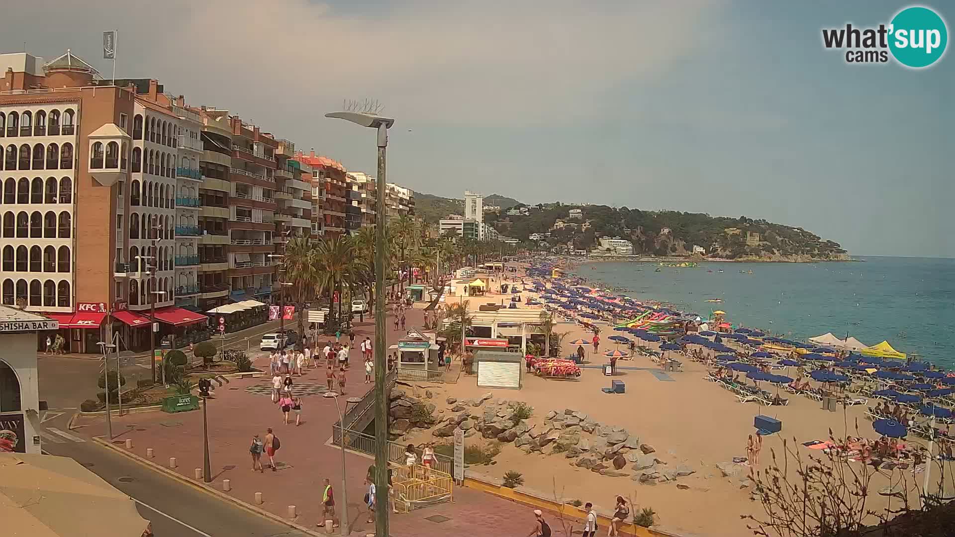 Webcam live Lloret de Mar – Playa