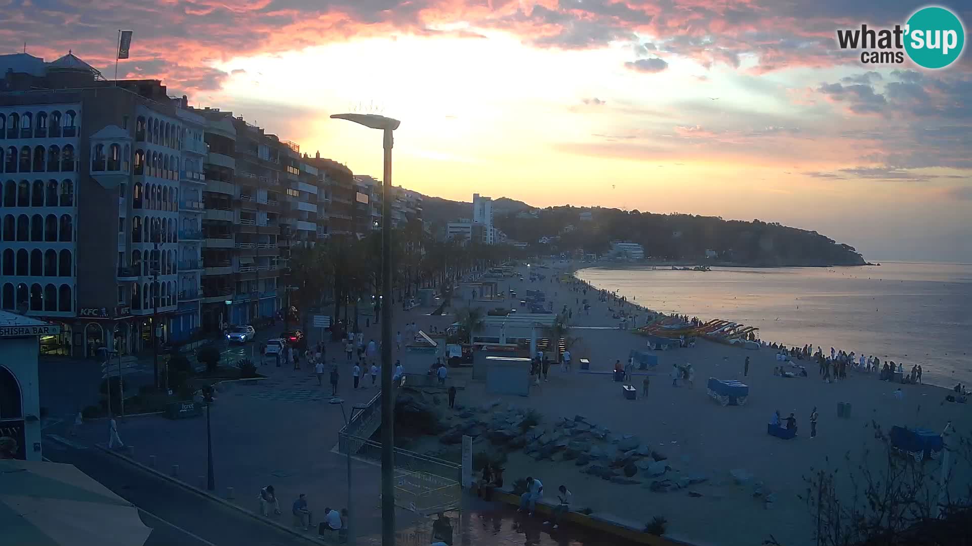 Kamera v živo Lloret de Mar – Glavna plaža