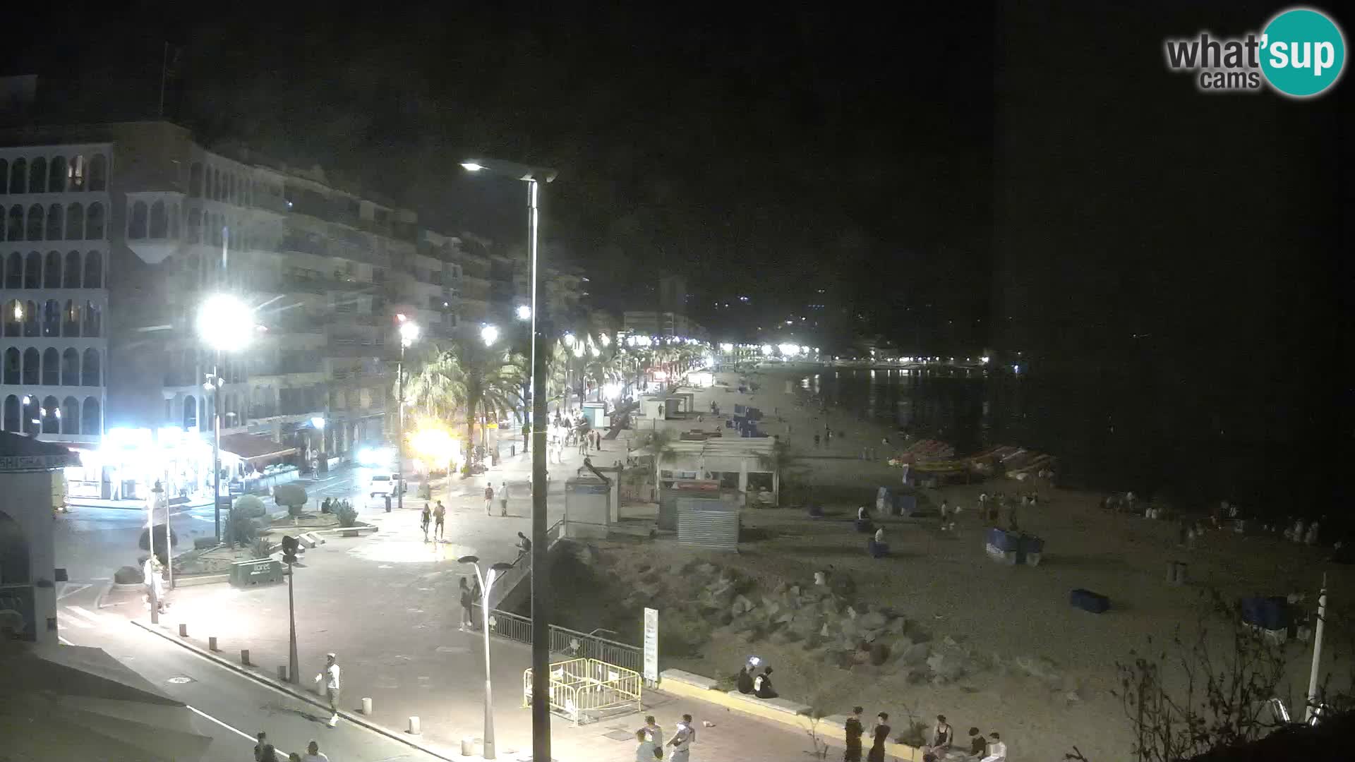 Web kamera Lloret de Mar – glavna plaža