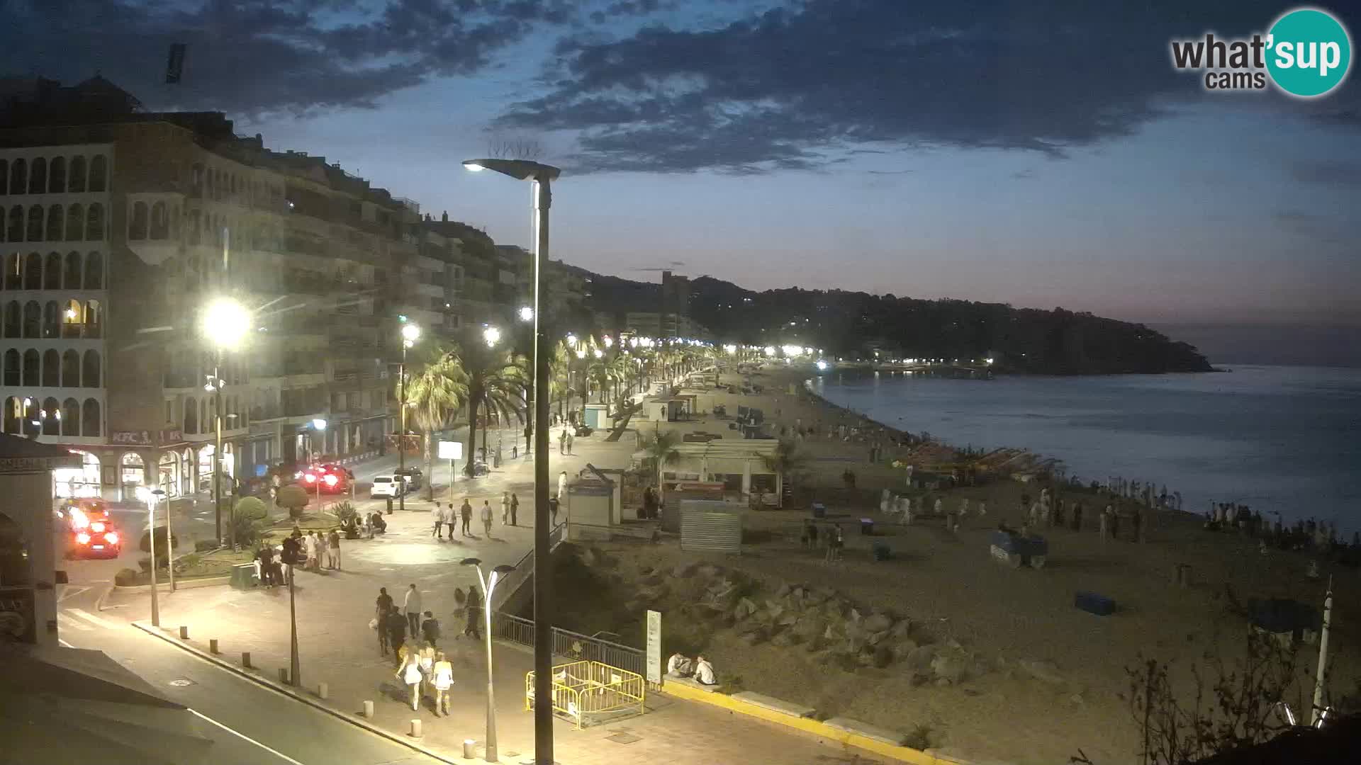 Webcam Lloret de Mar – Središnja plaža