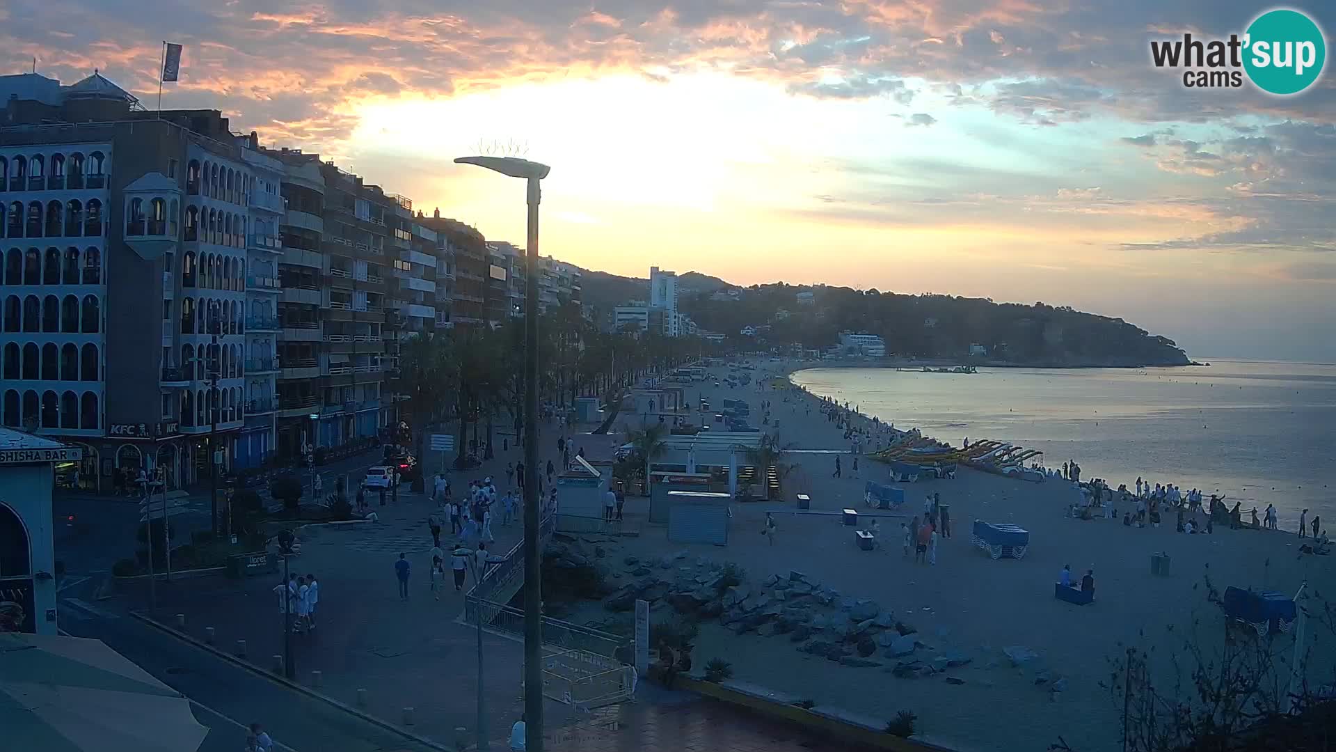 Webcam Lloret de Mar – Plage centrale