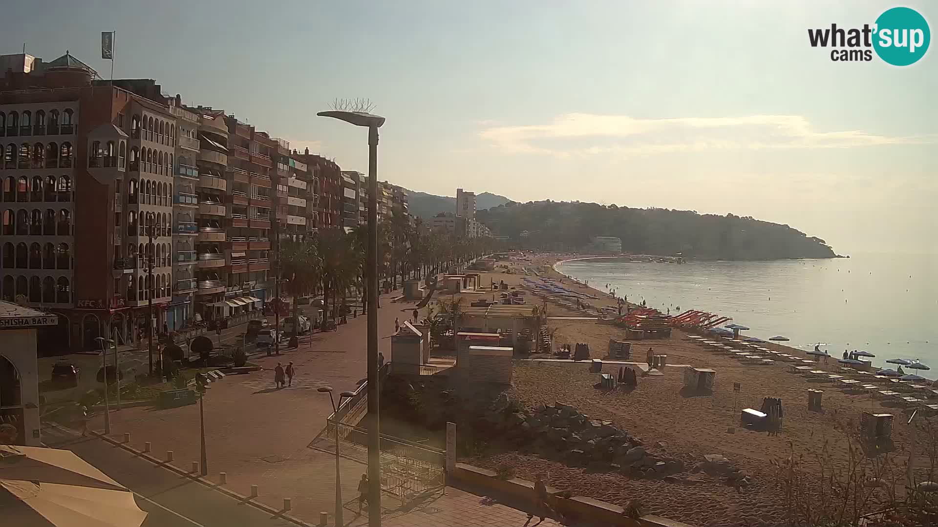 Webcam Lloret de Mar – Osrednja plaža