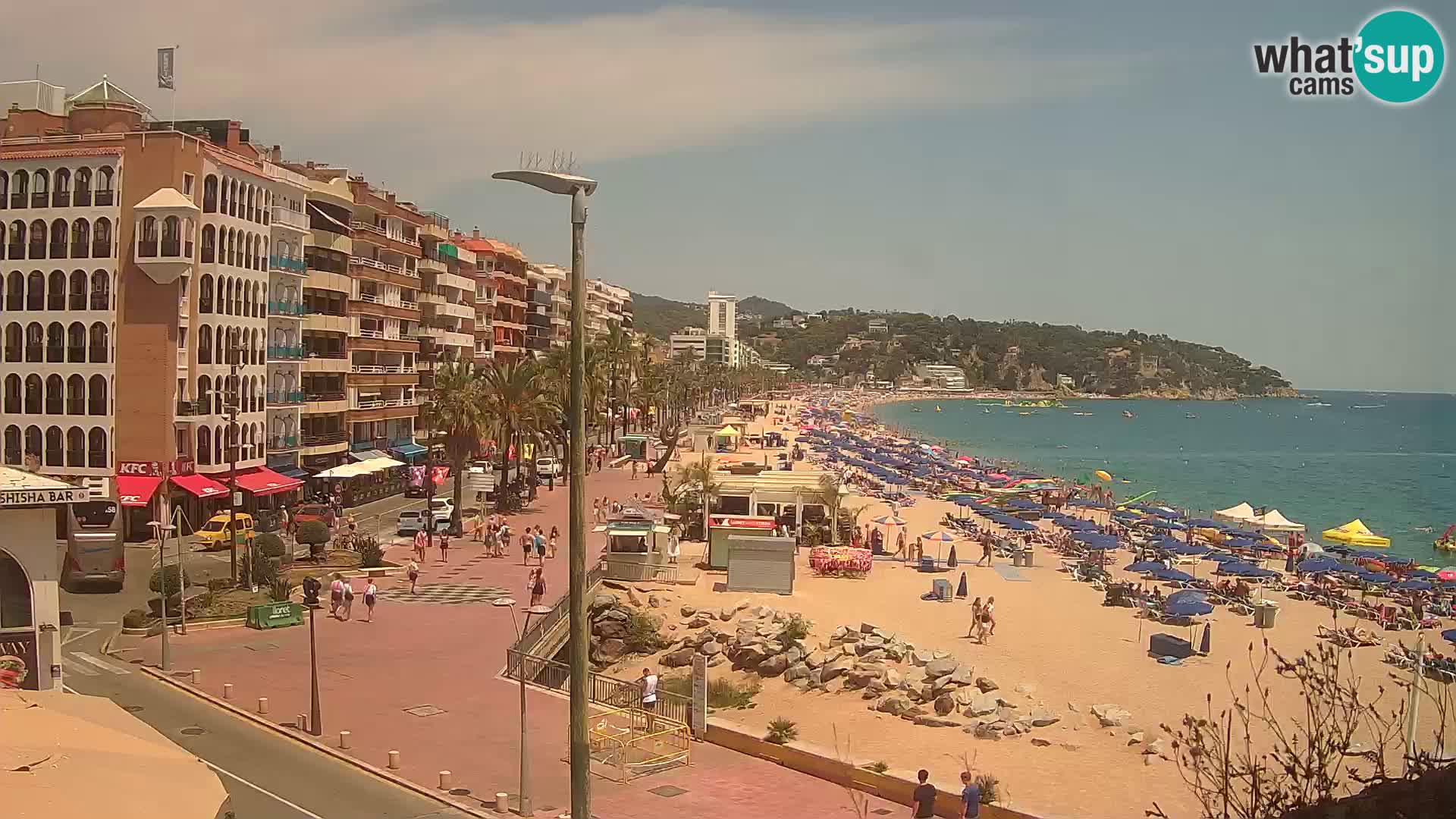 Webcam Lloret de Mar – Središnja plaža
