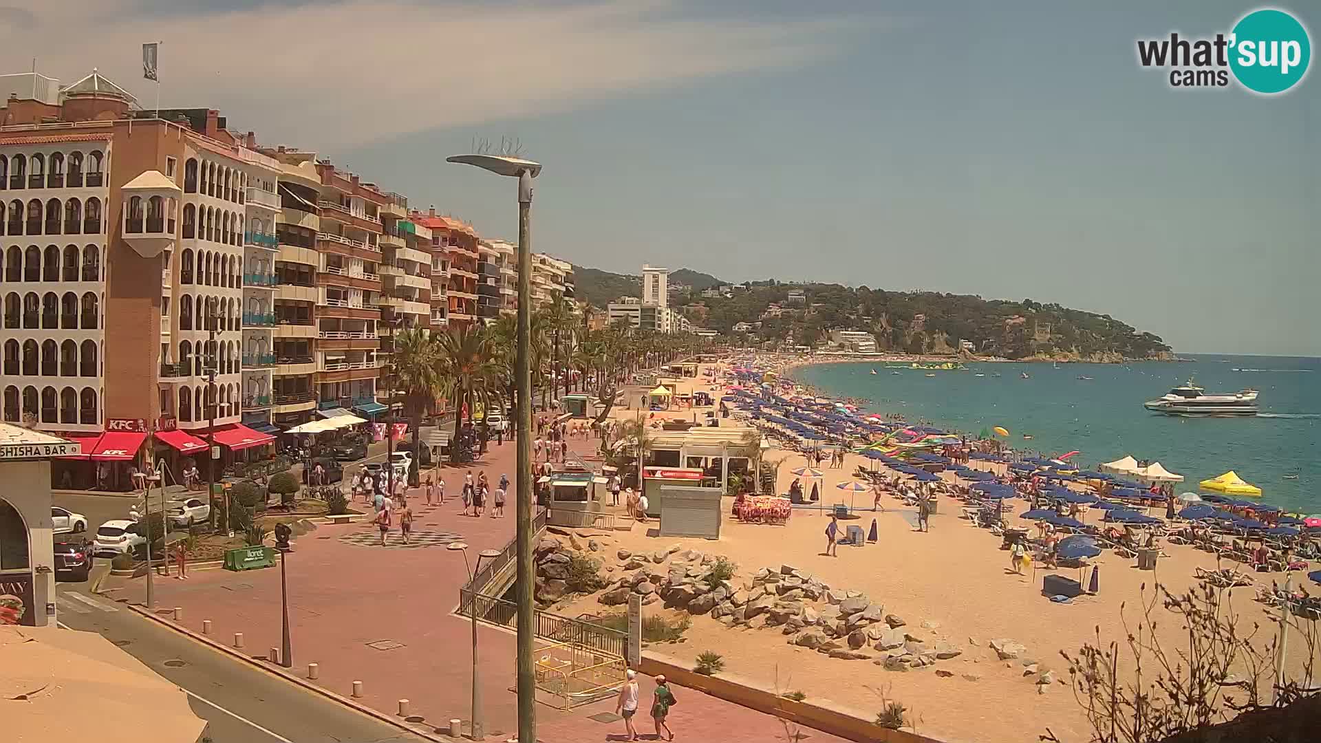 Kamera v živo Lloret de Mar – plaža