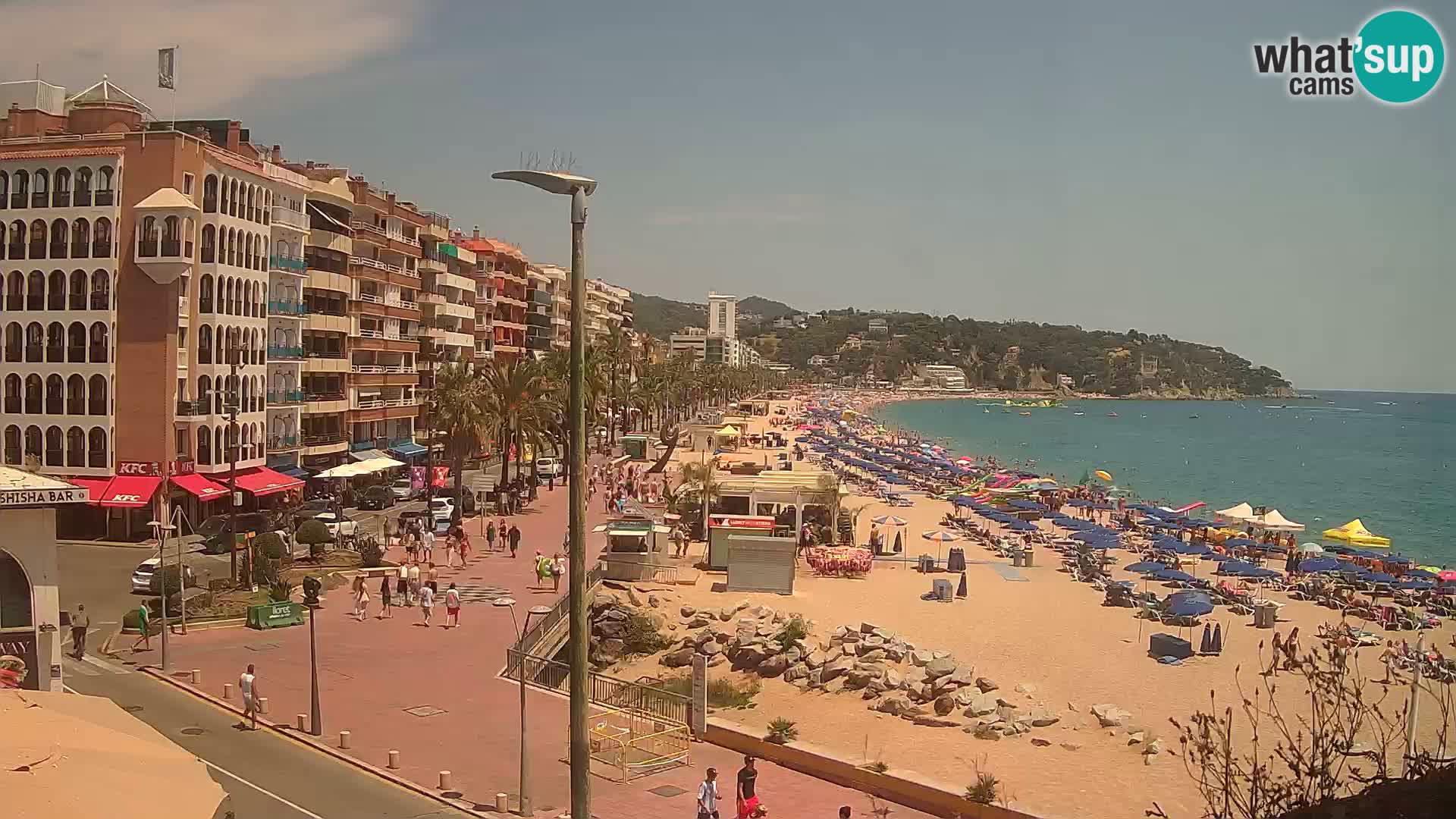 Webcam live Lloret de Mar – Playa