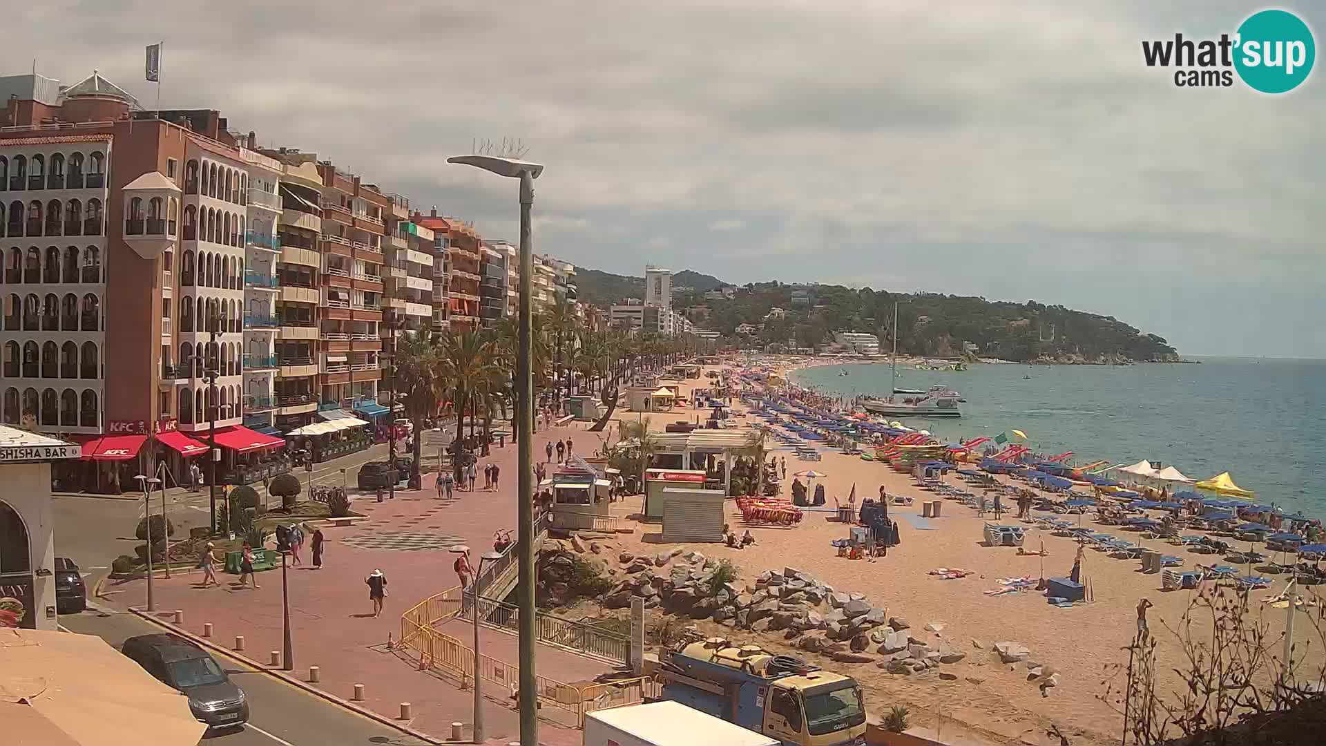 Webcam Lloret de Mar – La Spiaggia