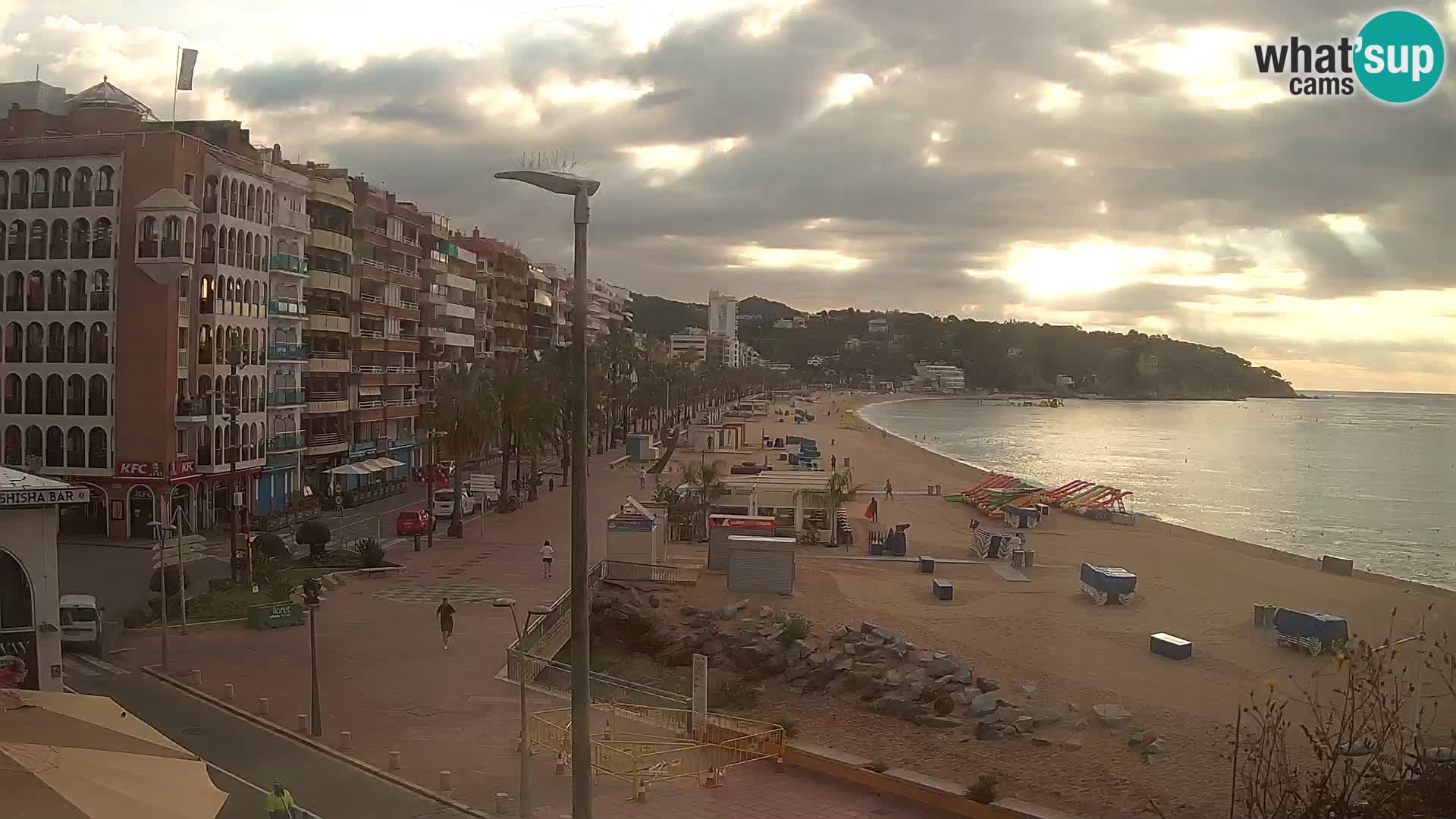 Webcam Live Lloret de Mar – La plage
