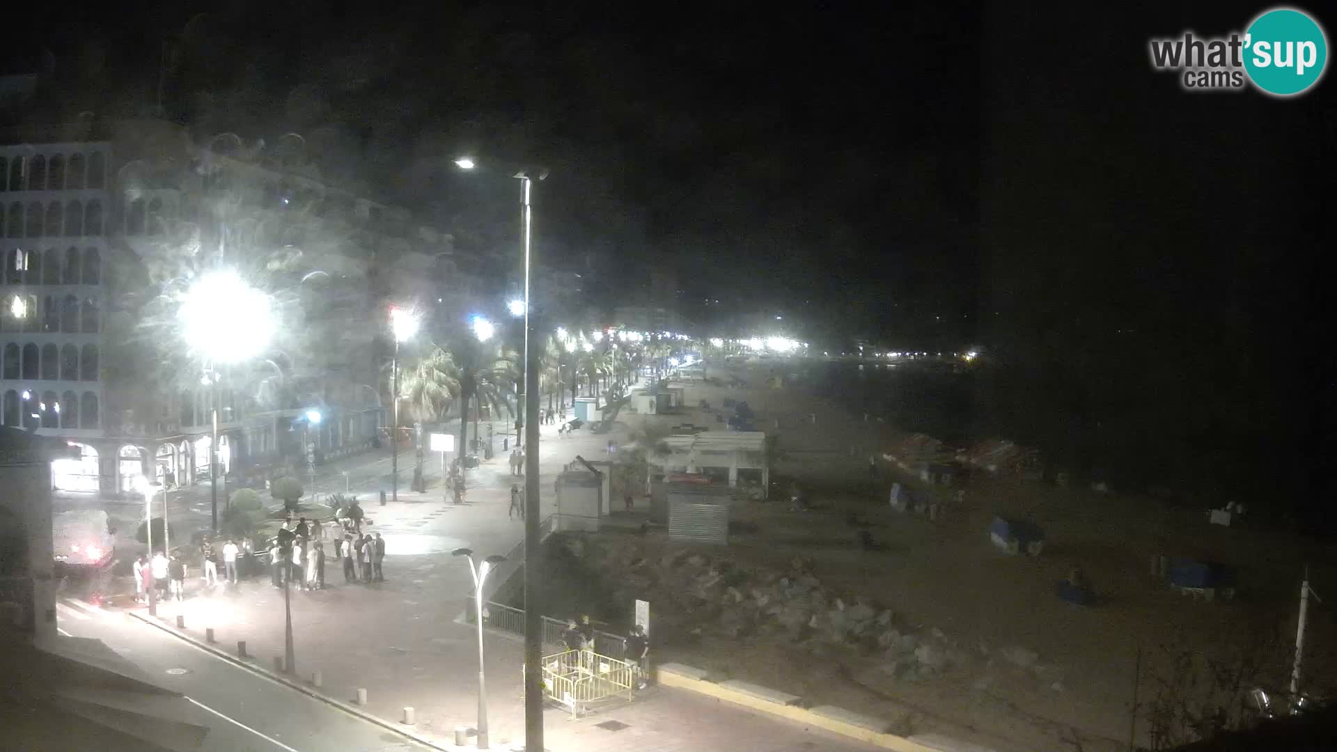 Webcam Lloret de Mar – the main beach – – Costa Brava – Spain