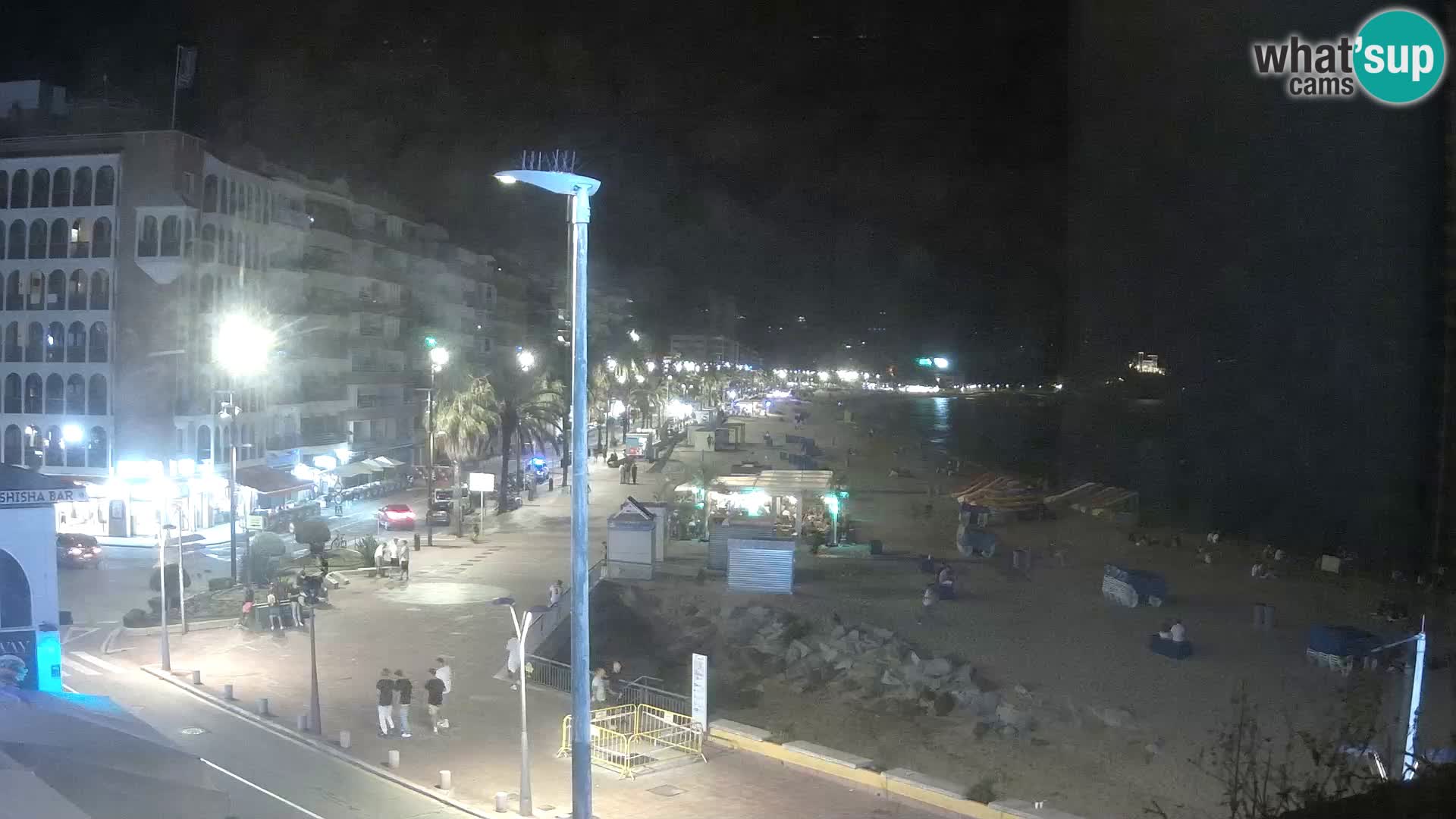 Webcam Lloret de Mar – the main beach – – Costa Brava – Spain