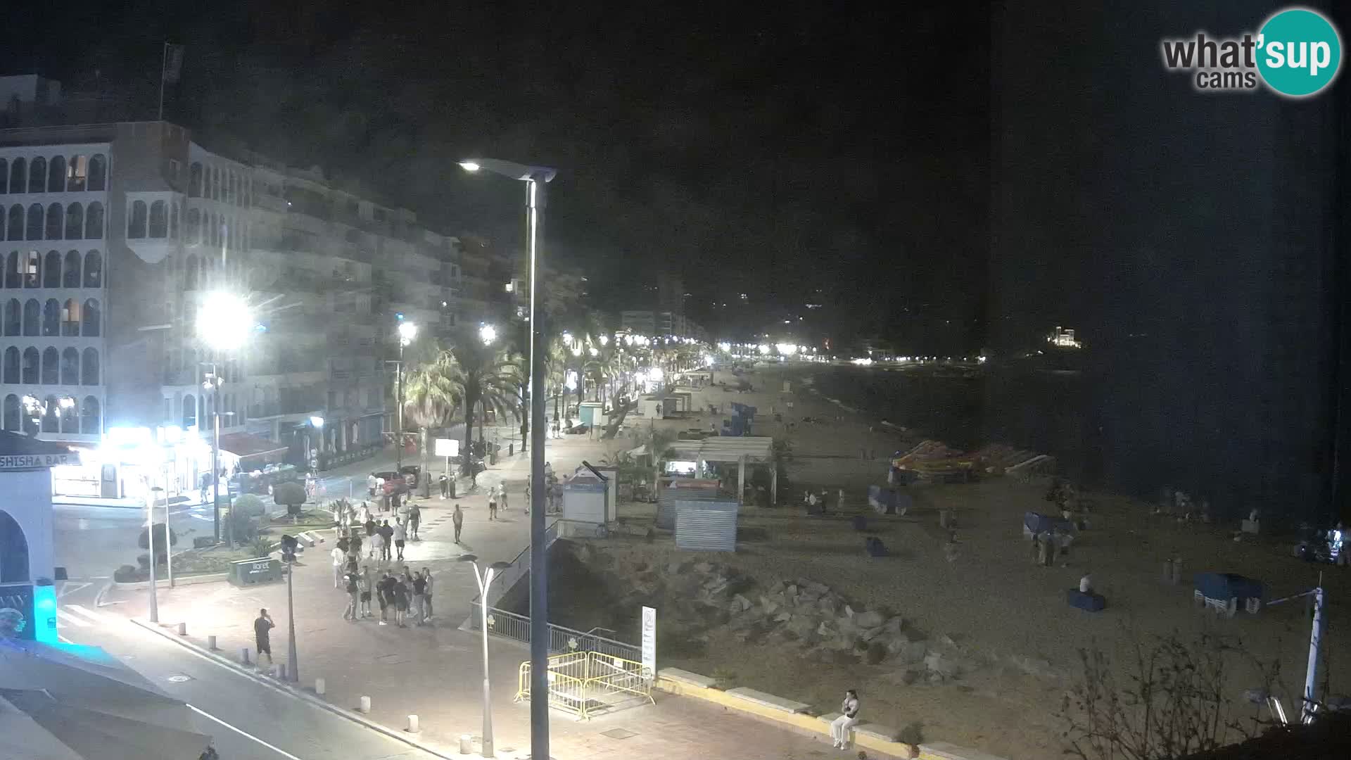 Webcam Lloret de Mar – the main beach – – Costa Brava – Spain