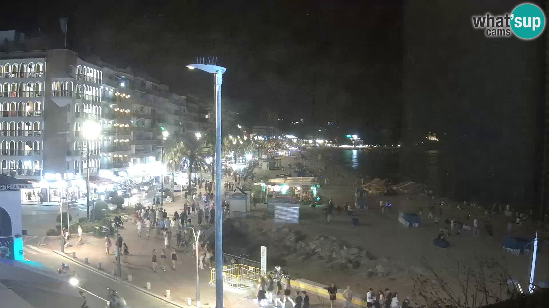 Webcam Lloret de Mar – the main beach – – Costa Brava – Spain