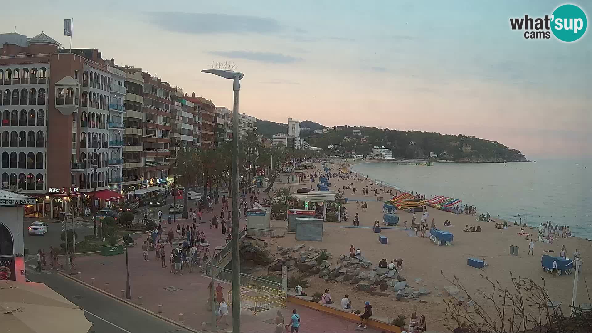Webcam Lloret de Mar – the beach