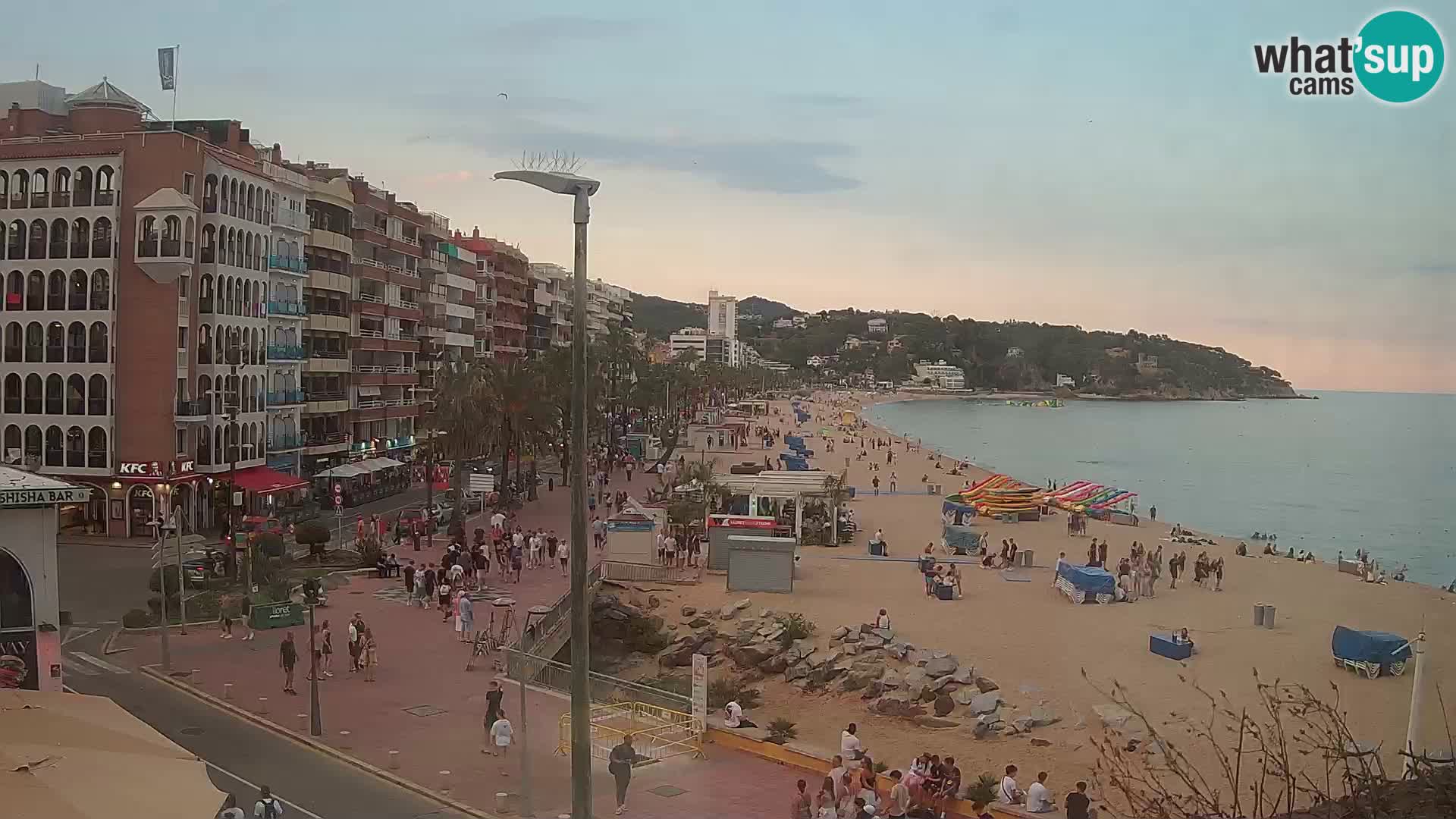 Webcam Lloret de Mar – Spiaggia centrale