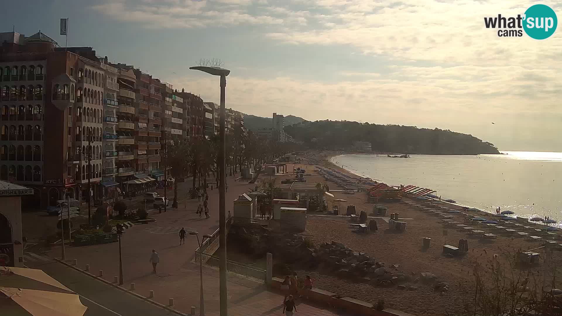 Webcam Lloret de Mar – Central beach