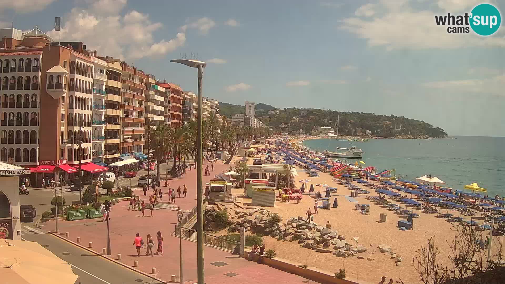 Webcam live Lloret de Mar – Playa