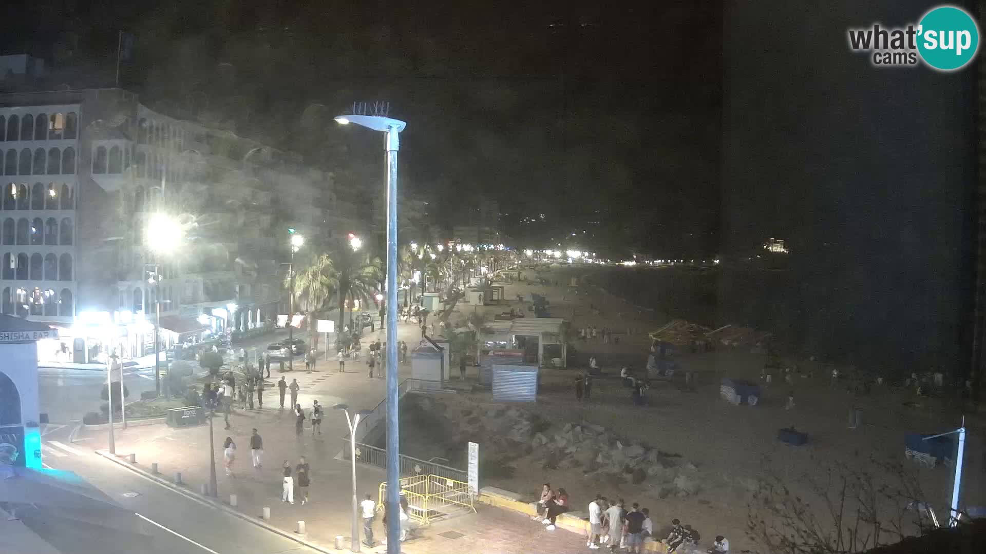 Webcam Lloret de Mar – the main beach – – Costa Brava – Spain