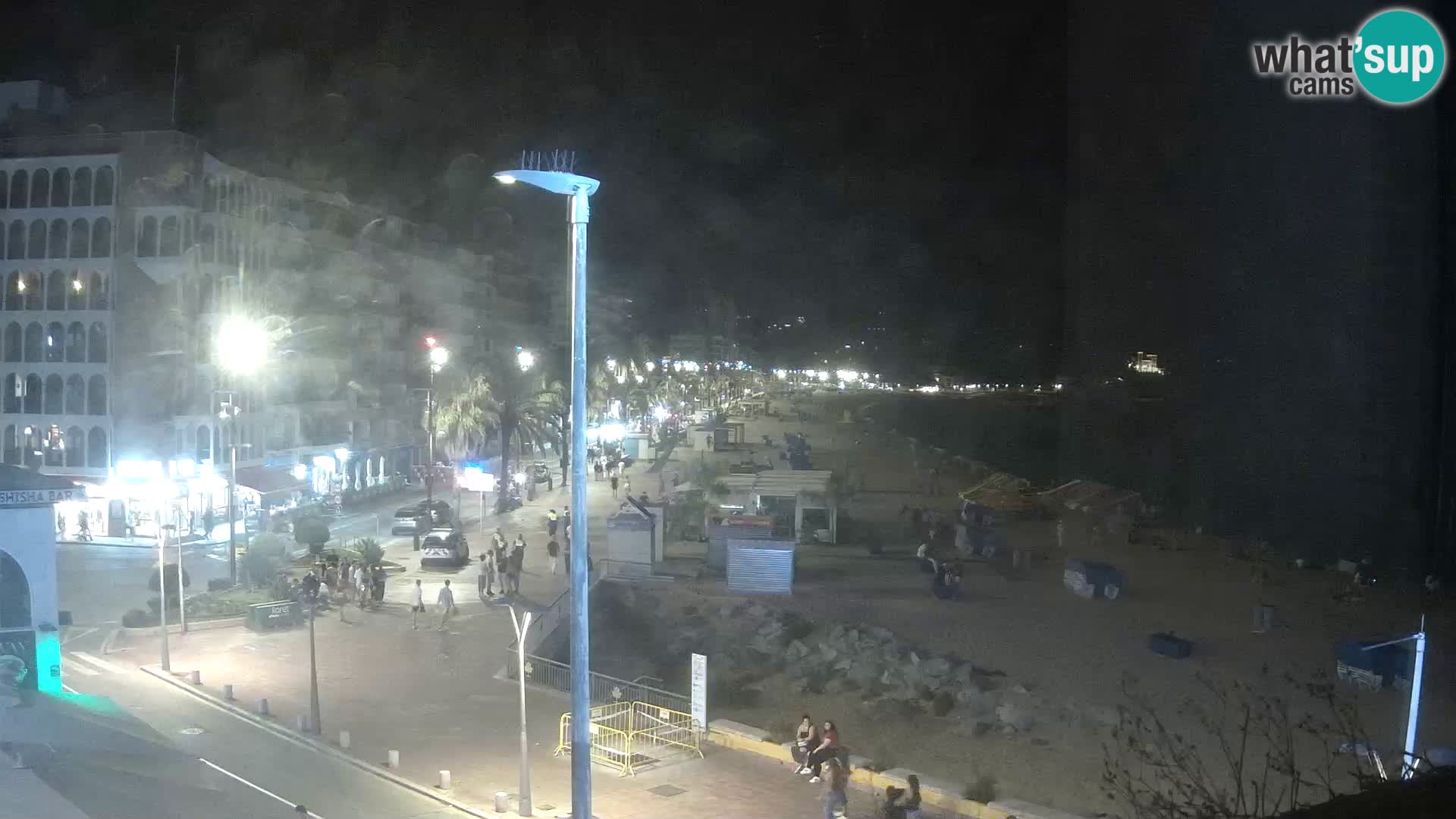 Webcam Lloret de Mar – the main beach – – Costa Brava – Spain