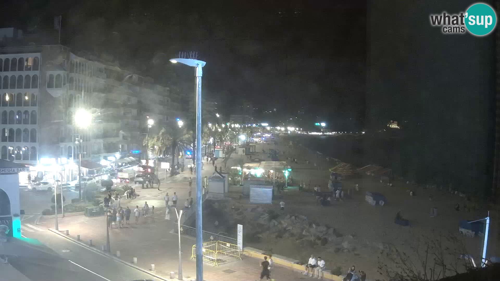 Webcam Lloret de Mar – the main beach – – Costa Brava – Spain