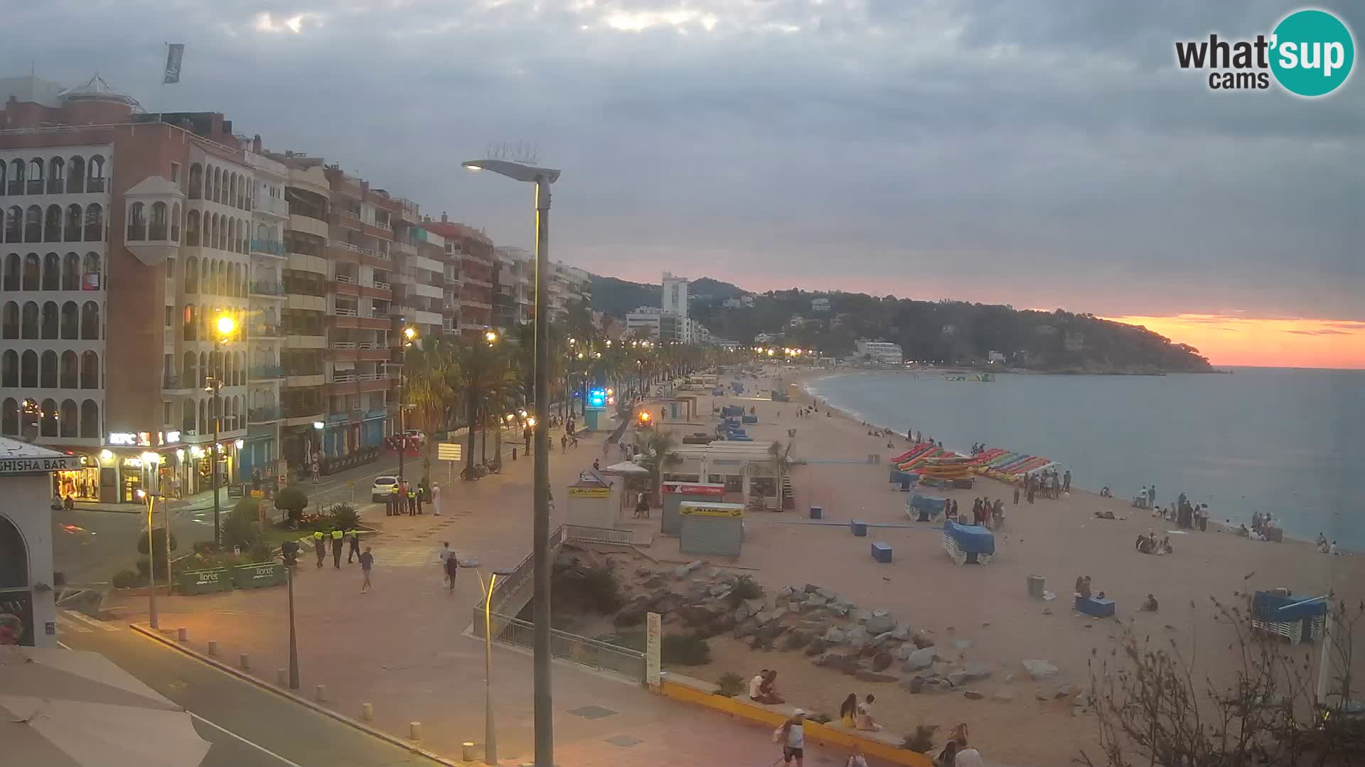 Webcam Lloret de Mar – Central beach