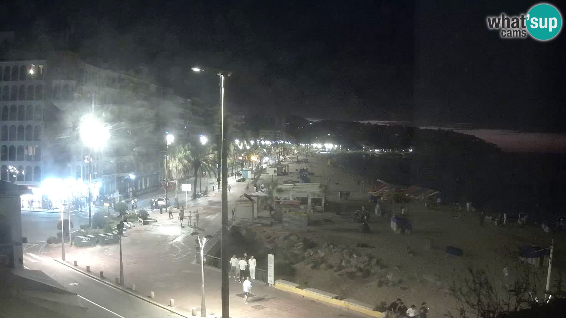 Web kamera Lloret de Mar – glavna plaža